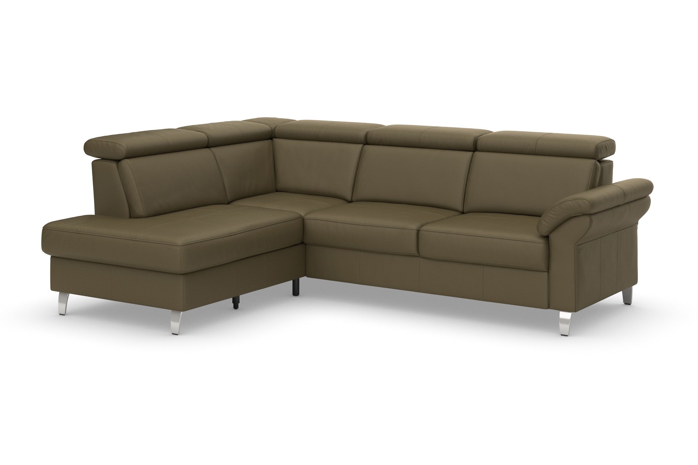 Thumbnail - sit&more Ecksofa "Arngast L-Form" inklusive Kopfteilverstellung und Federkern