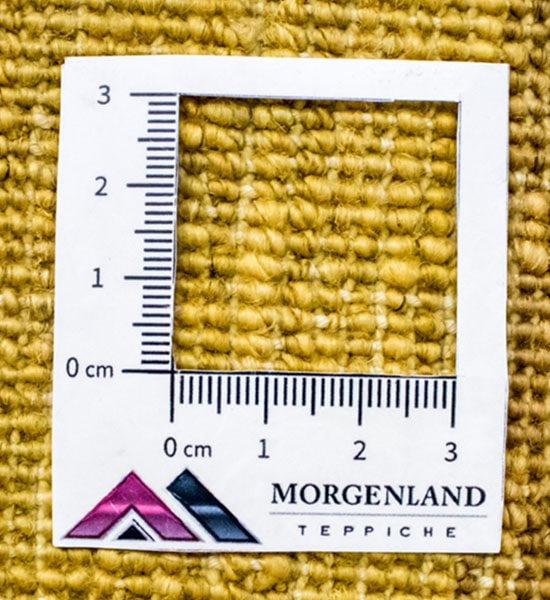 morgenland Wollteppich »Ziegler Modern Teppich handgeknüpft gelb«, rechteckig, handgeknüpft