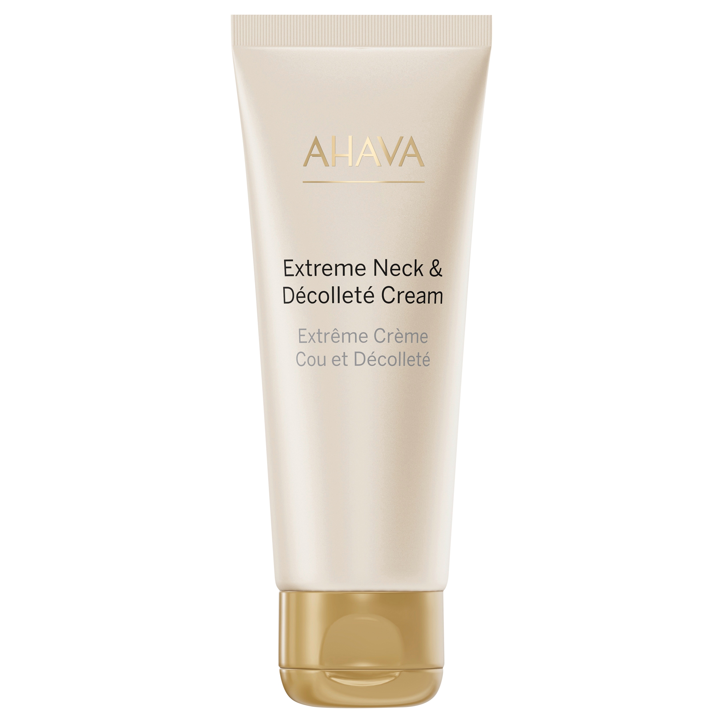 AHAVA Dekolletee-Gel-Creme "FIRMING NECK & DÉCOLLETÉ CREAM" für Hals und Dekolleté, mit Mineralienmischung aus dem Toten Meer