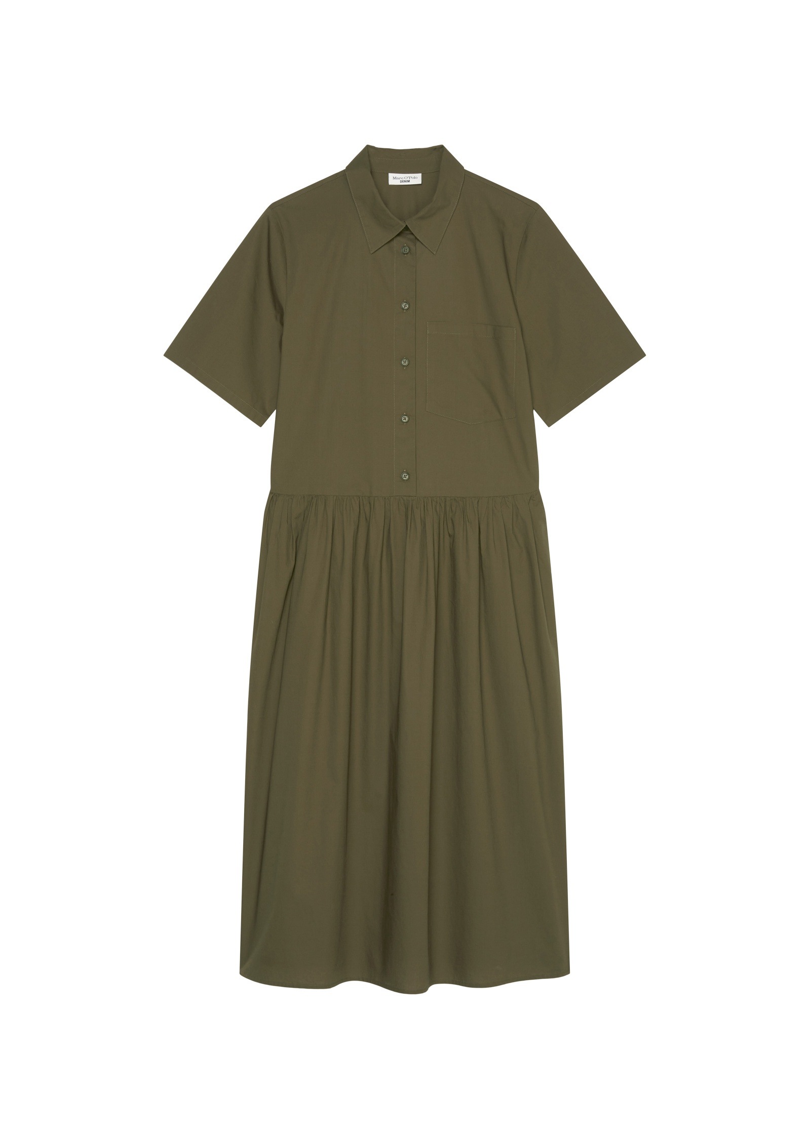 Marc O'Polo DENIM Blusenkleid »aus soft gewebter Baumwolle«