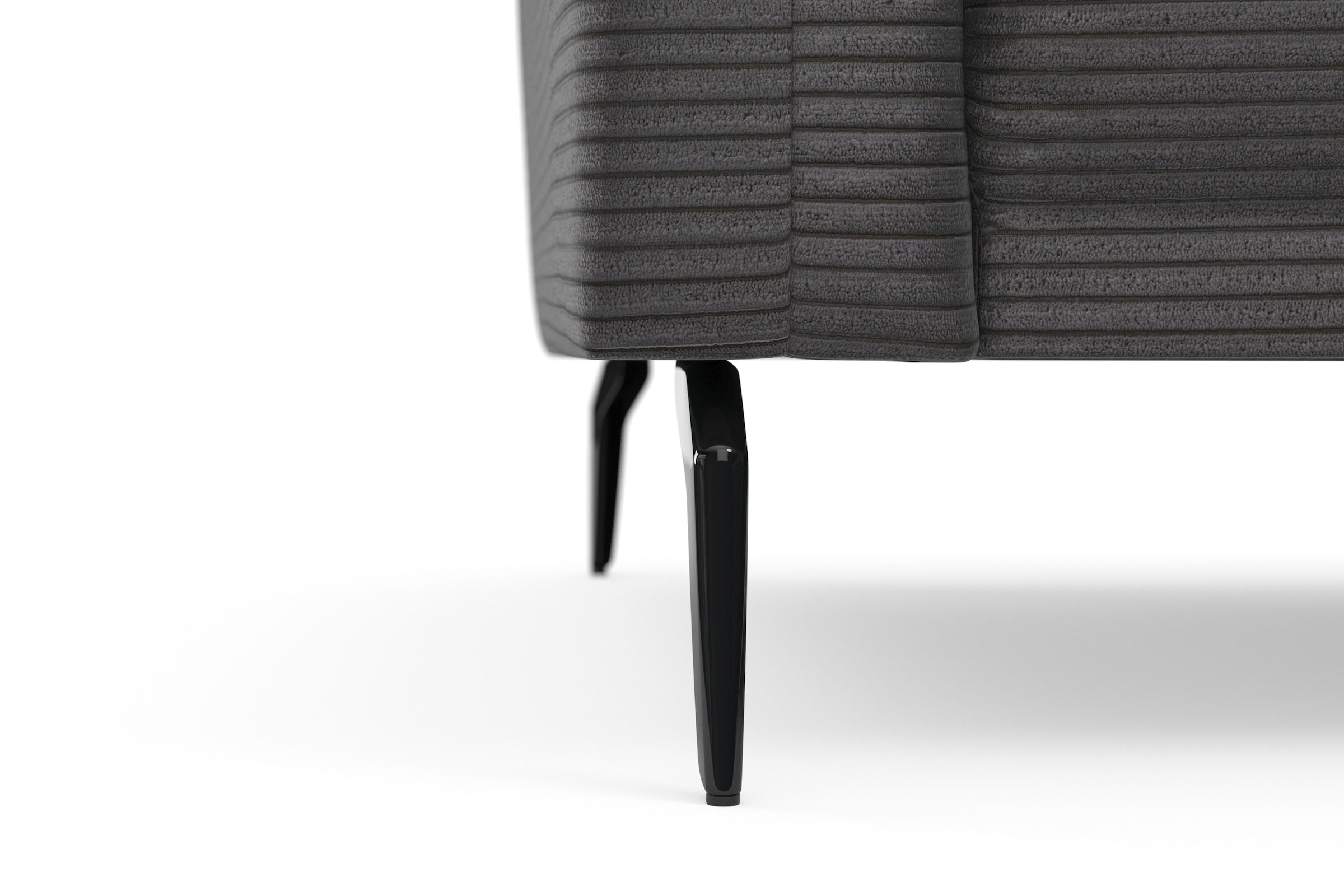 INOSIGN Ecksofa »Coco L-Form«, Sitztiefen-, Arm- und Kopfteilverstellung, Cord-Bezug, Fußhöhe 15 cm