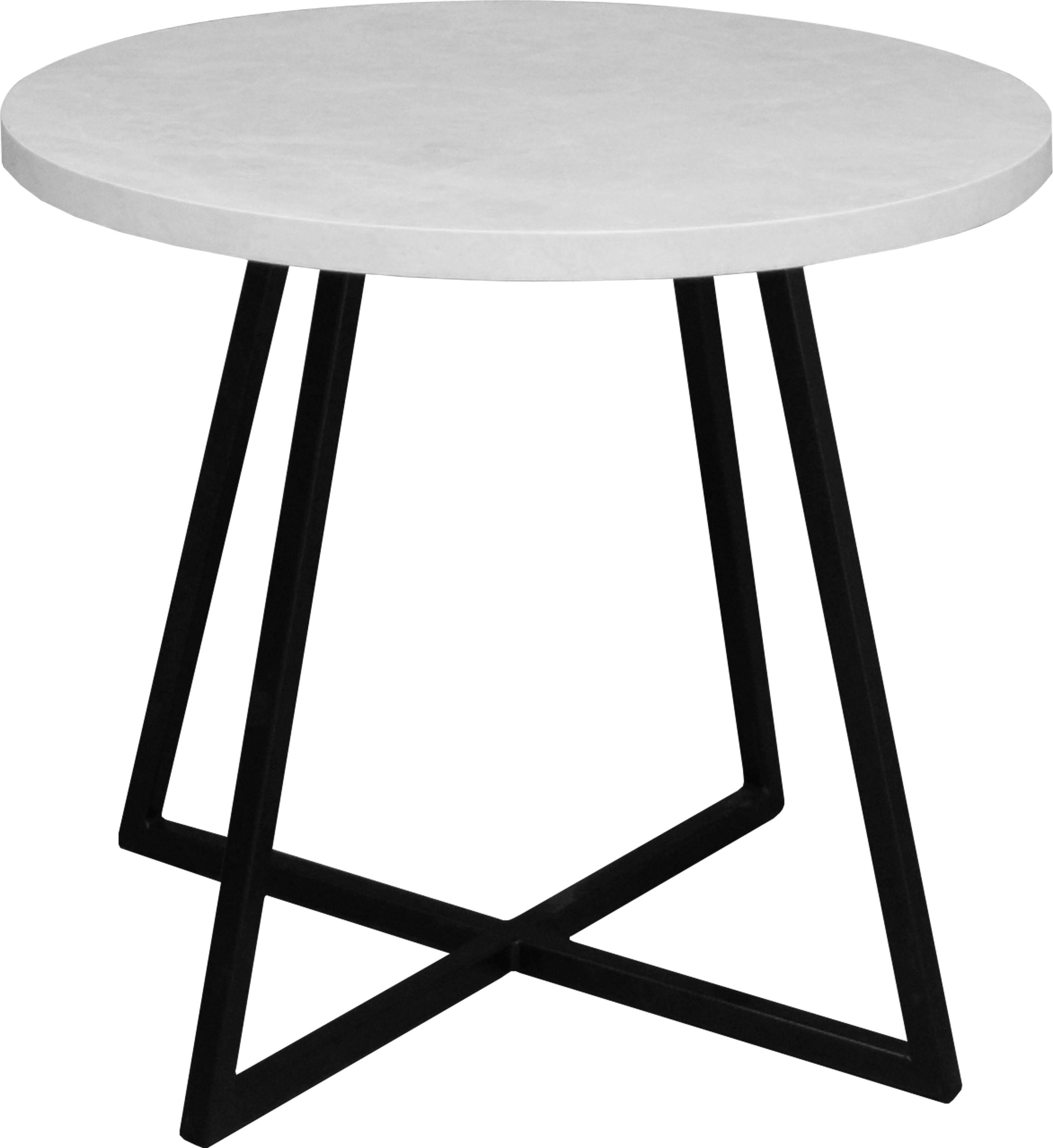 Mäusbacher "Couchtisch rund" Couchtisch rund Durchmesser 60cm, Metallgestell