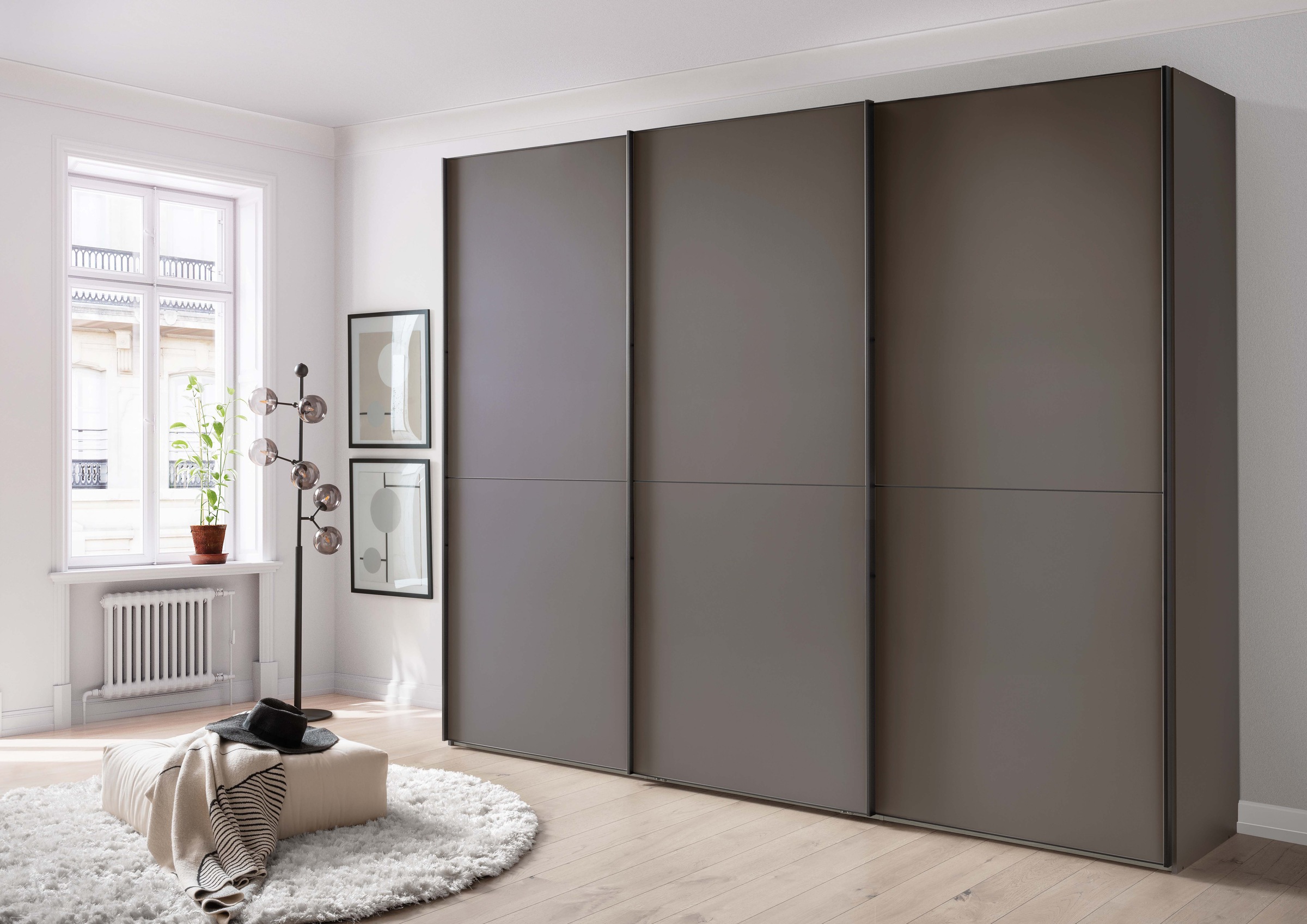 WIEMANN Schwebetürenschrank "Phoenix, Made in Germany, modernes Design, Hig günstig online kaufen