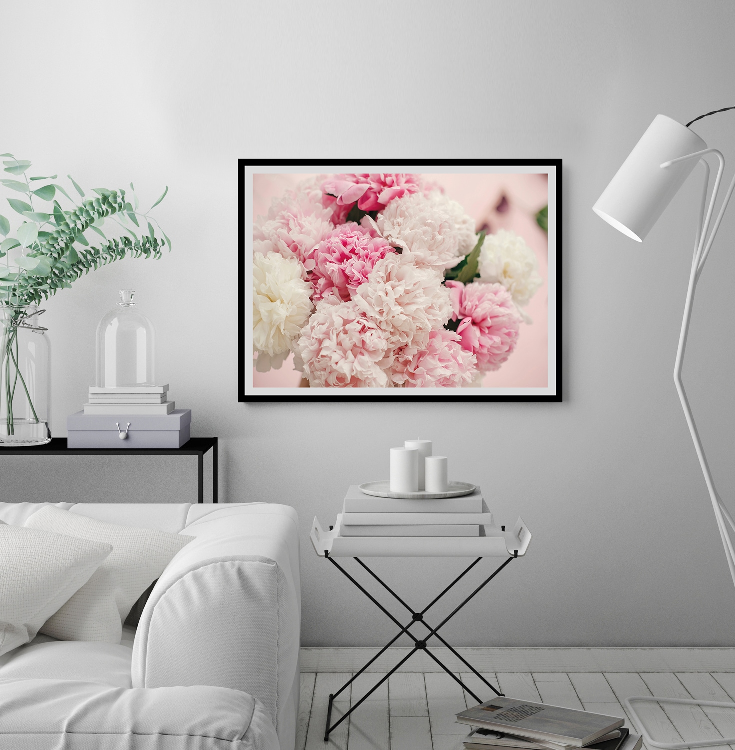queence Bild »Martin«, Blumen, gerahmt, Rosen