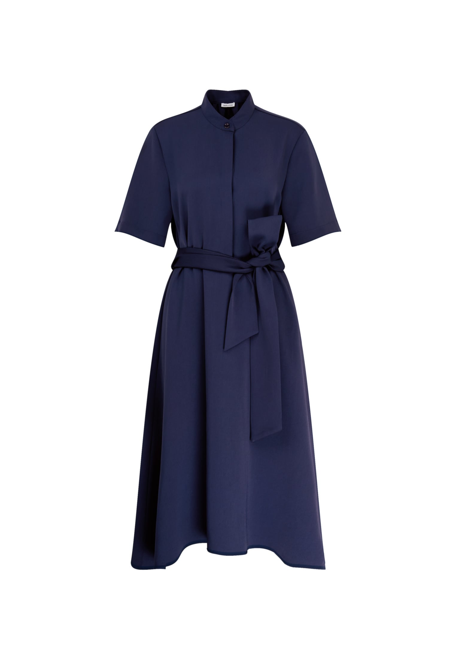 seidensticker Sommerkleid »Schwarze Rose«, Kurzarm Rundhals Uni