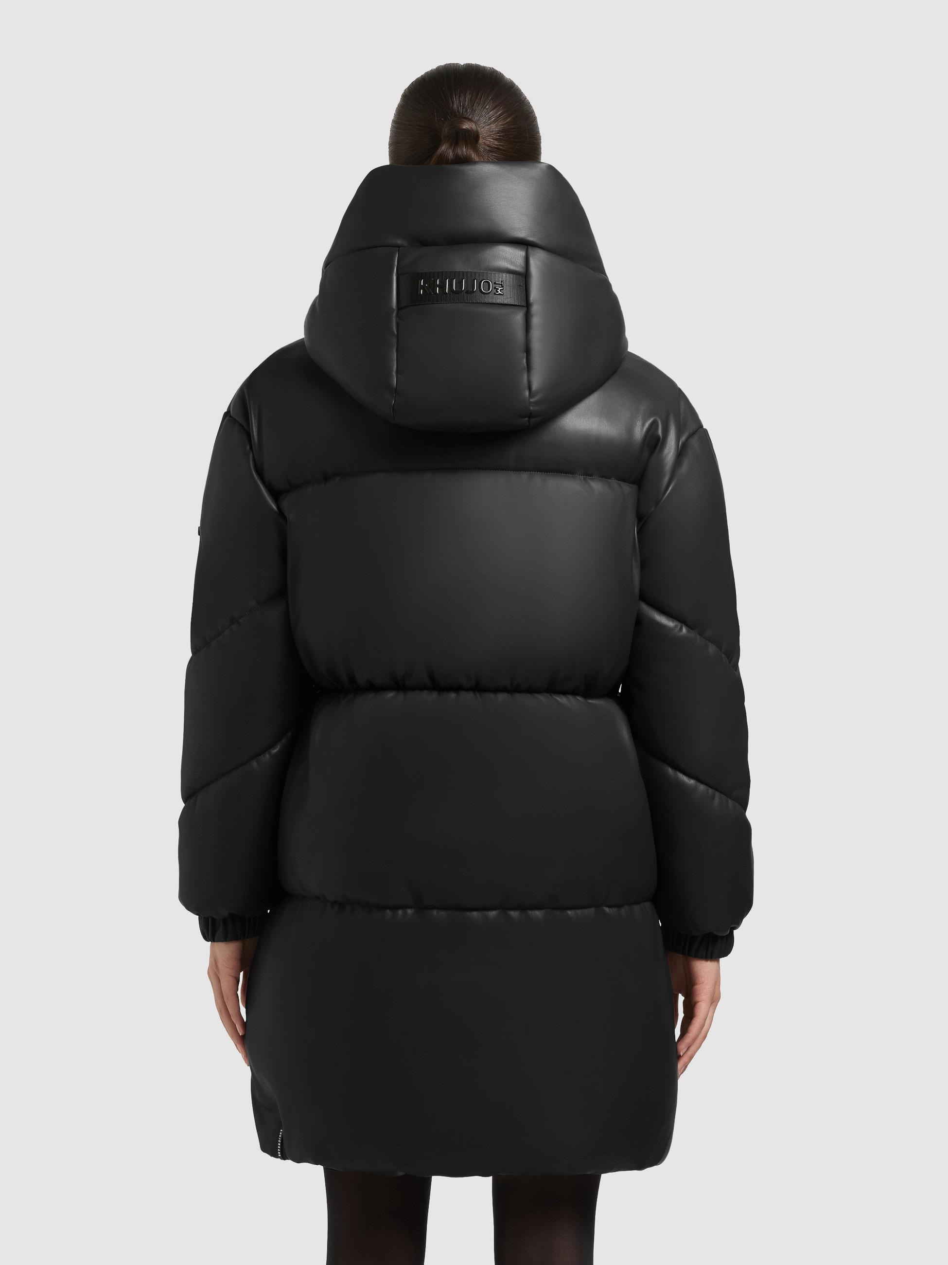 khujo Wintermantel »Lorsa« Winter Steppjacke mit Kapuze