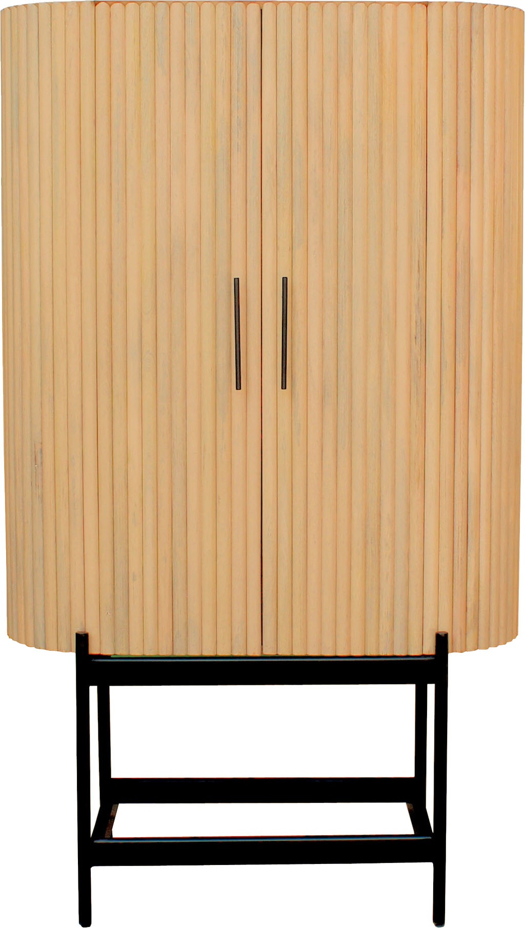 SIT Mehrzweckschrank, (1 St.), Lamellen-Design im Retro Stil