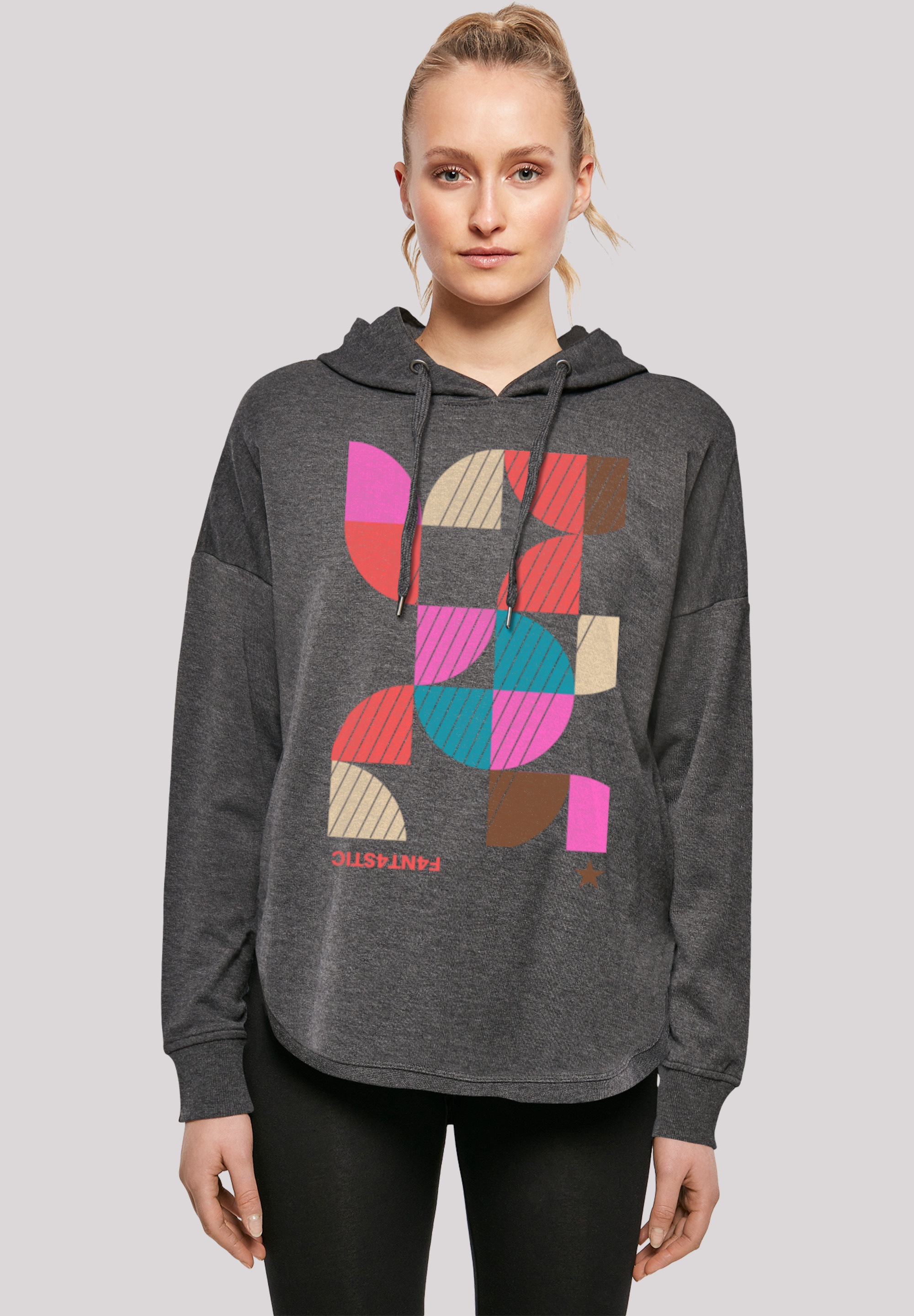 F4NT4STIC Kapuzenpullover "Abstrakt", Print