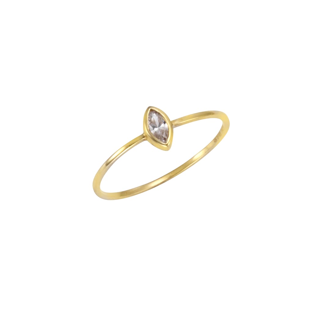 CELESTA Fingerring »Gold 375 Zirkonia weiß«