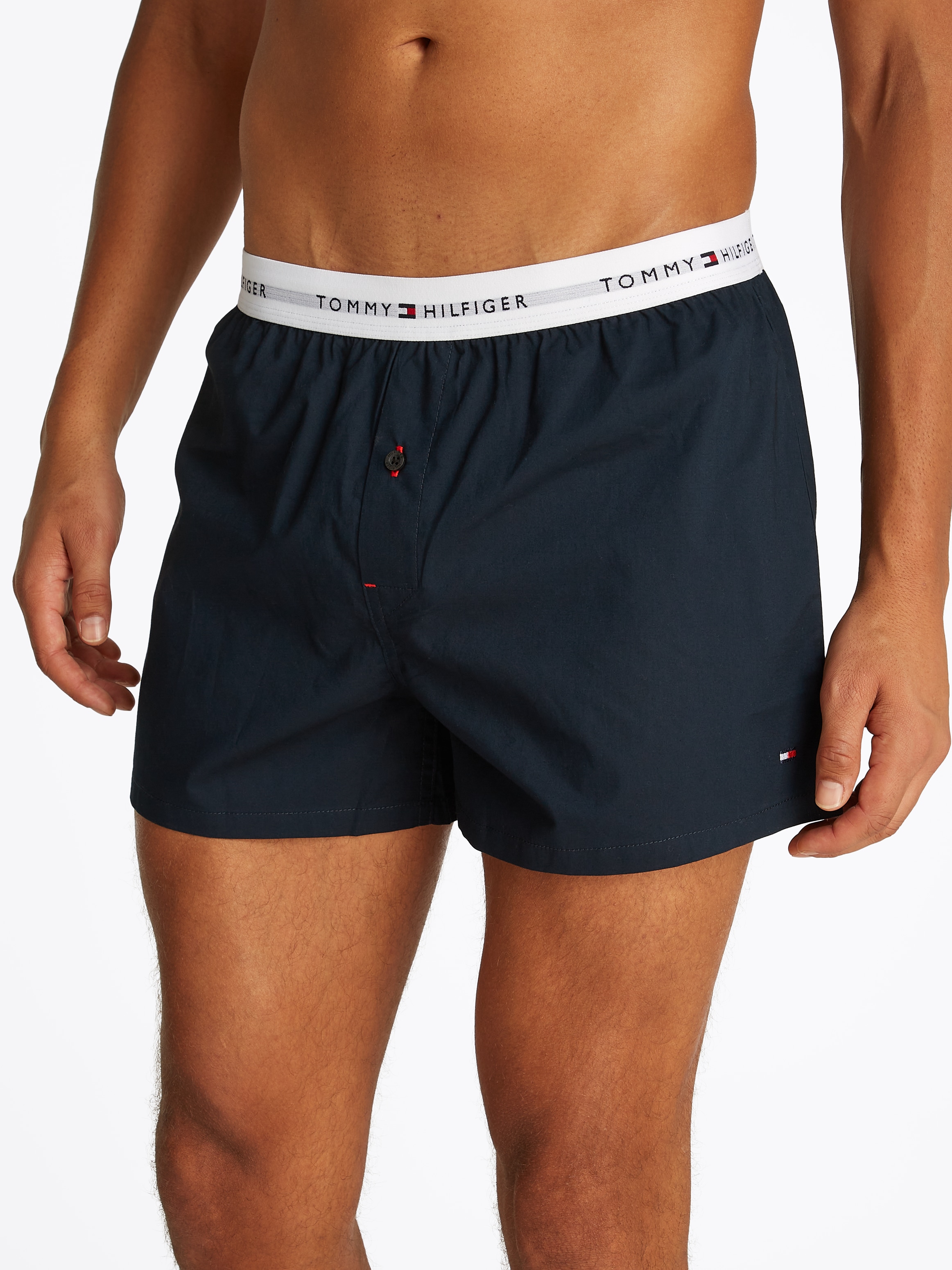 Tommy Hilfiger Underwear Webboxer "2P WOVEN BOXER", (Packung, 2 St., 2er), günstig online kaufen