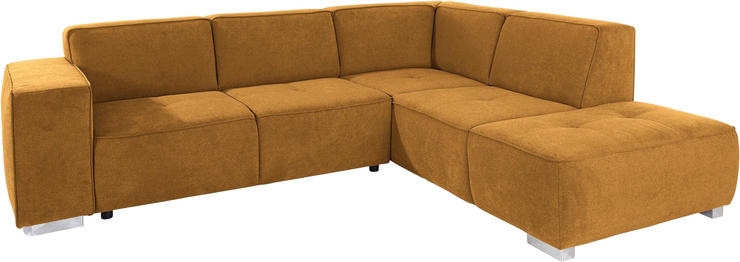 Home affaire Ecksofa "Sapporo L-Form" wahlweise Bettfunktion oder Sitztiefe günstig online kaufen