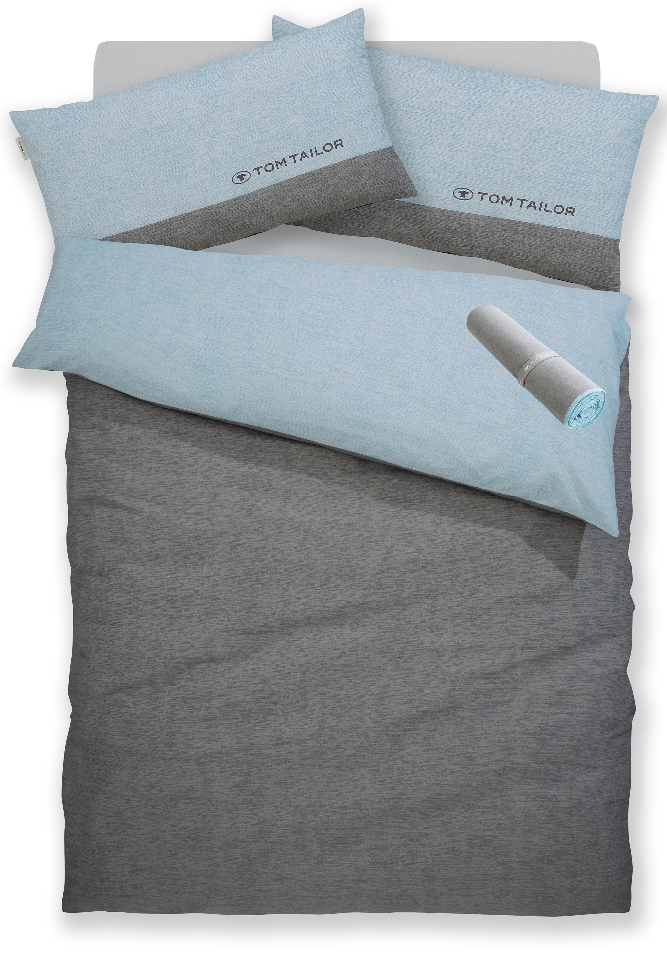 TOM TAILOR HOME Bettwäsche "Henry" 3 Stk. Bettwäsche aus Baumwolle, mit GRA günstig online kaufen