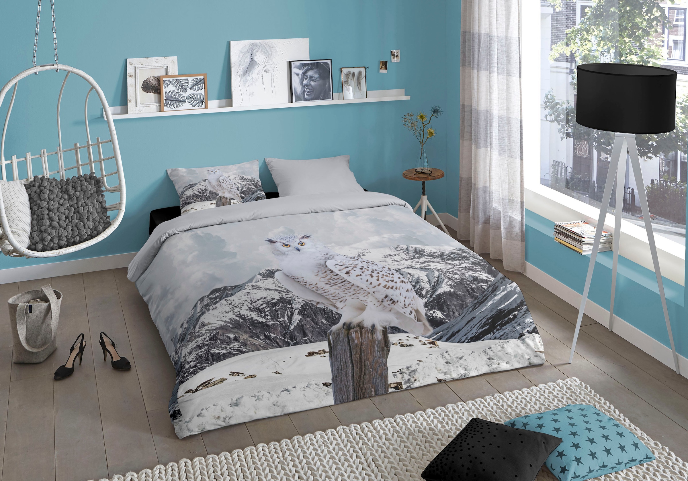 good morning Wendebettwäsche "Jacob" 2 Stk. tlg. 100% Baumwolle, 135x200, 2 günstig online kaufen