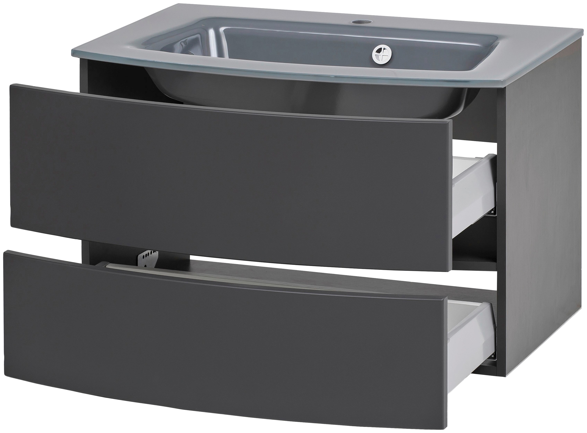 welltime Waschtisch »Kaunas«, Breite 80 cm, mit Soft-Close Funktion
