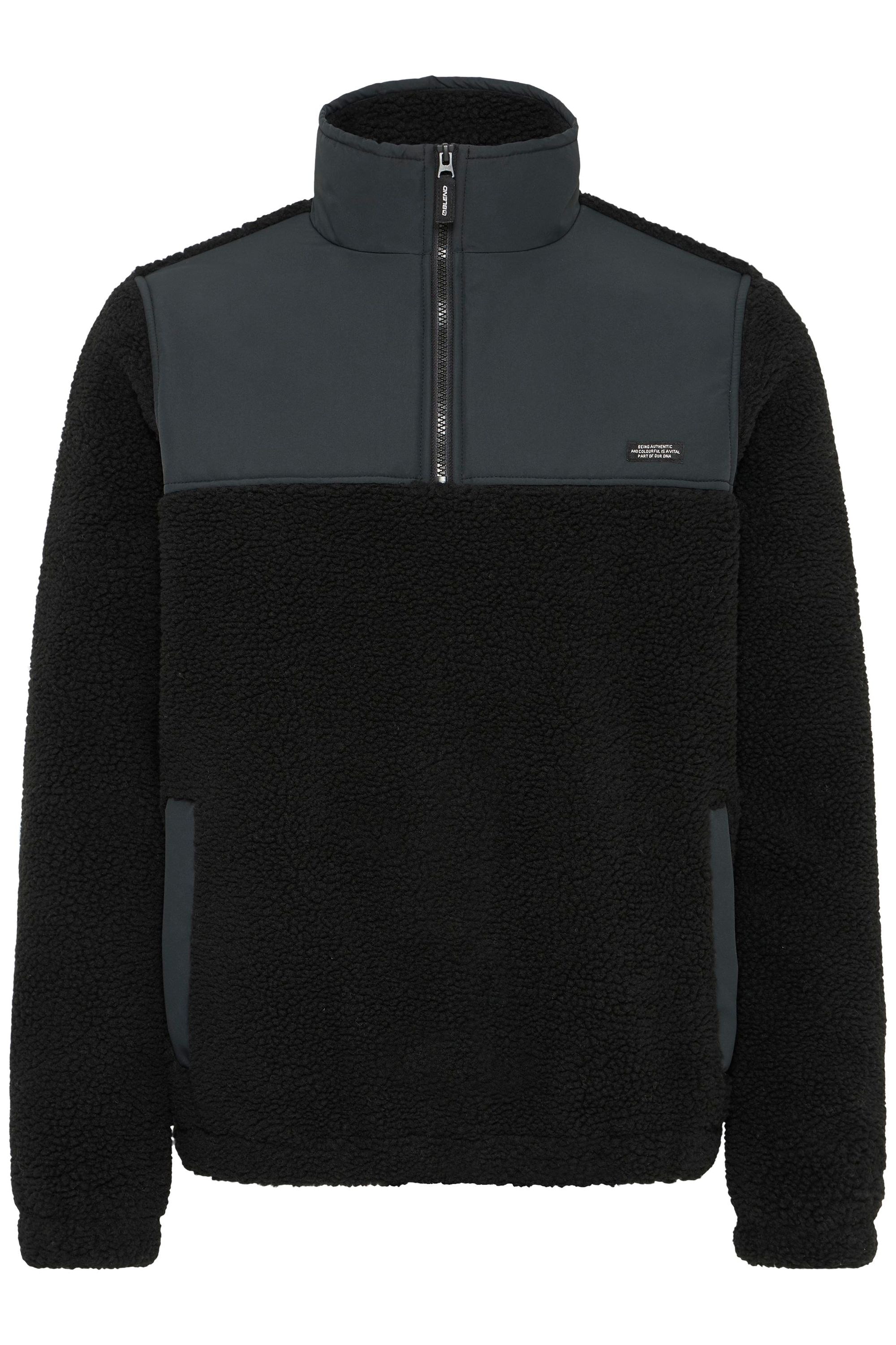 Blend Plüschjacke »BHMTortex« ohne Kapuze Lässiger Troyer in Teddy-Optik