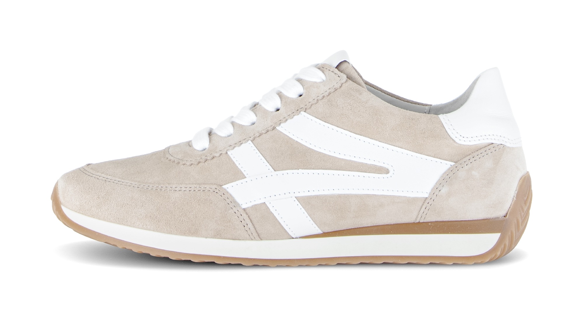 Thumbnail - Gabor Keilsneaker "Davos", Freizeitschuh, Komfortschuh, Schnürschuh mit Kontrastbesatz, H-Weite