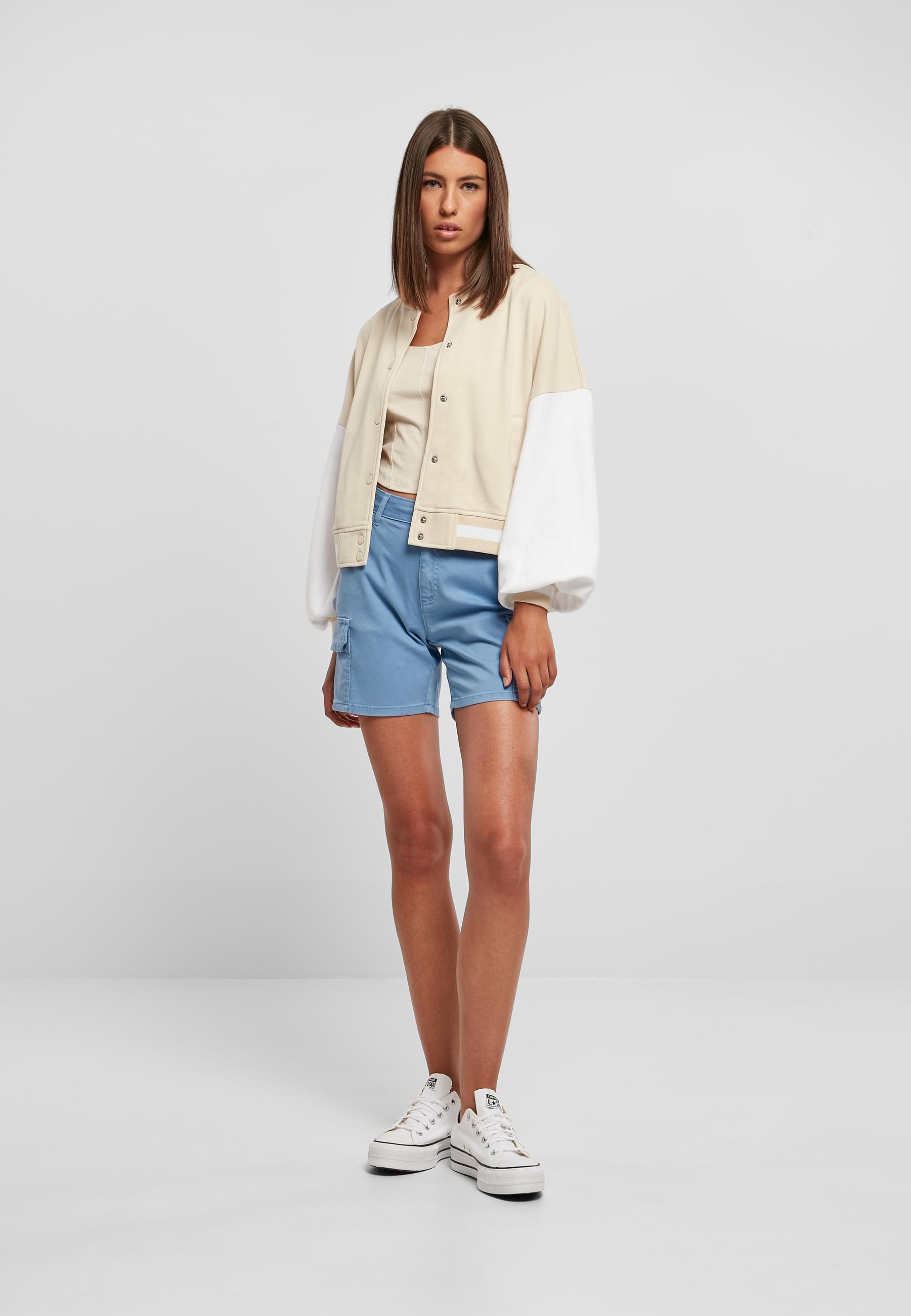 URBAN CLASSICS Collegejacke »Urban Classics Damen«, (1 St.), ohne Kapuze