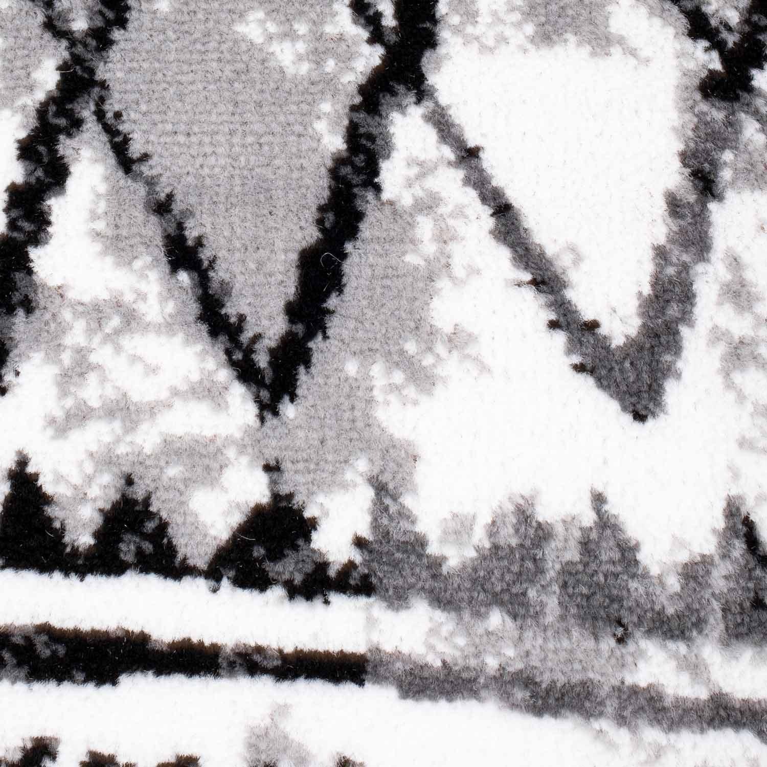 Carpet City »Timeless 7547« rechteckig 6 mm Höhe Kurzflor, Modern, Zickzack-Muster, ideal für Wohnzimmer & Schlafzimmer