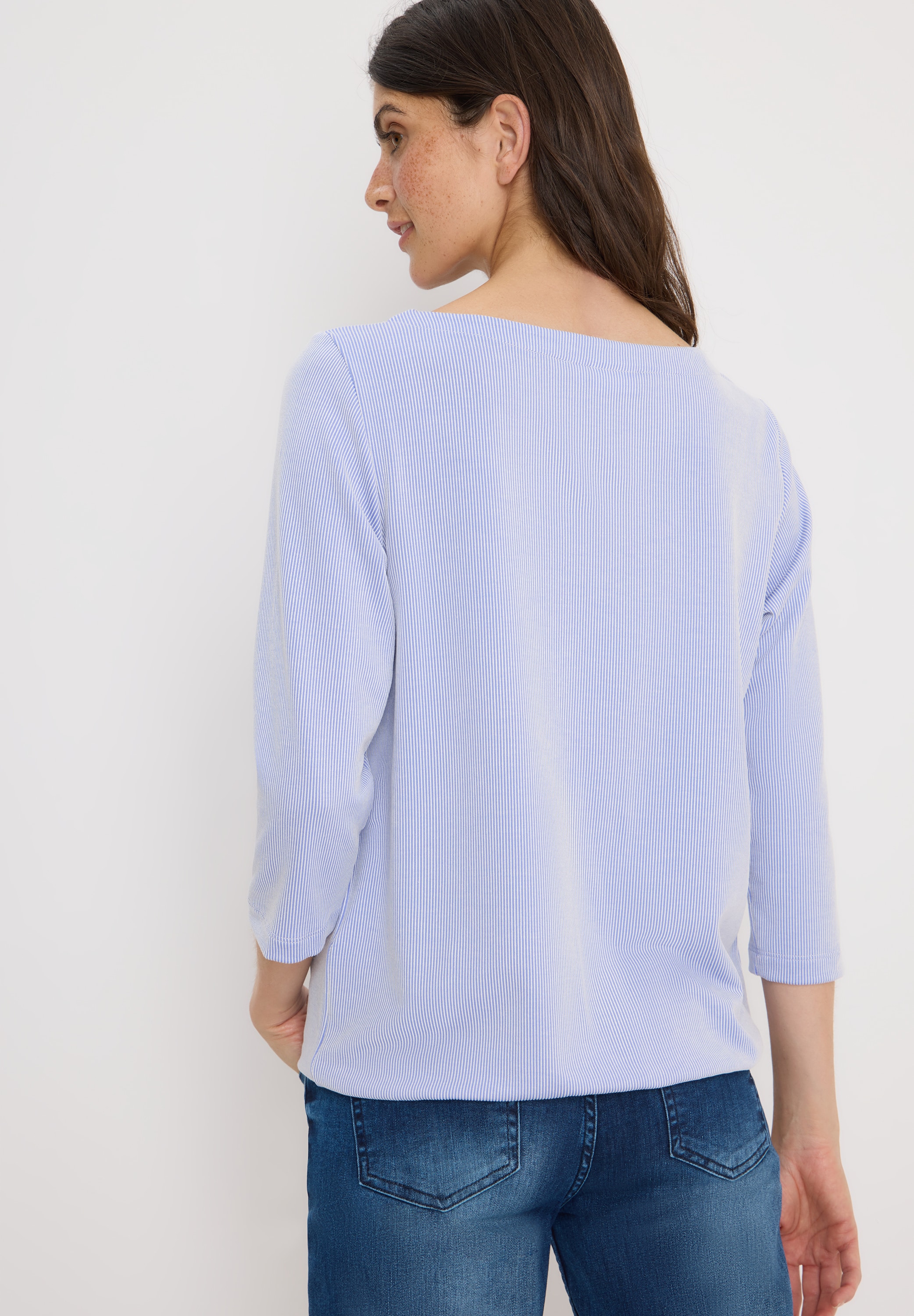 Cecil 3/4-Arm-Shirt, mit Streifen Muster