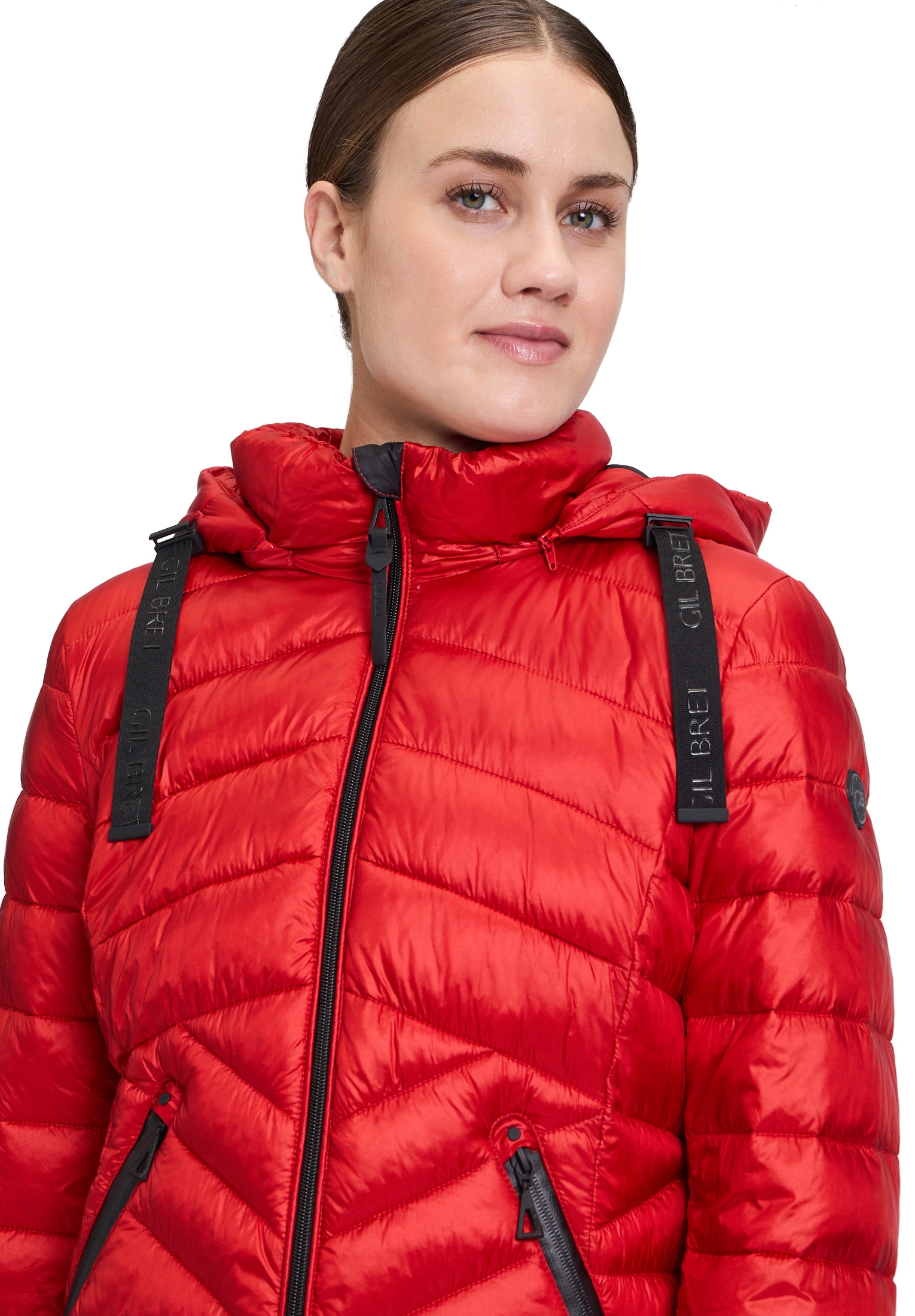 Gil Bret Steppjacke »Gil Bret Steppjacke mit abnehmbarer Kapuze«, mit Kapuze