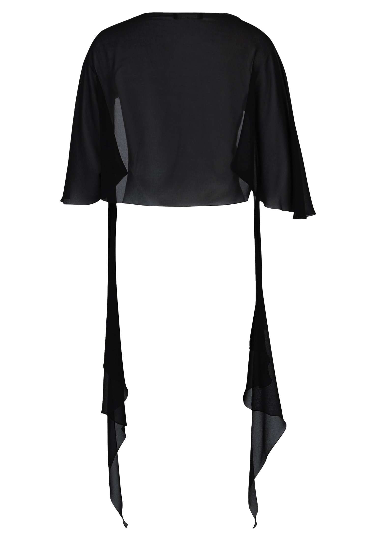 Vera Mont Multifunktionstuch »Vera Mont Chiffonstola mit Volant«, Nahtführung