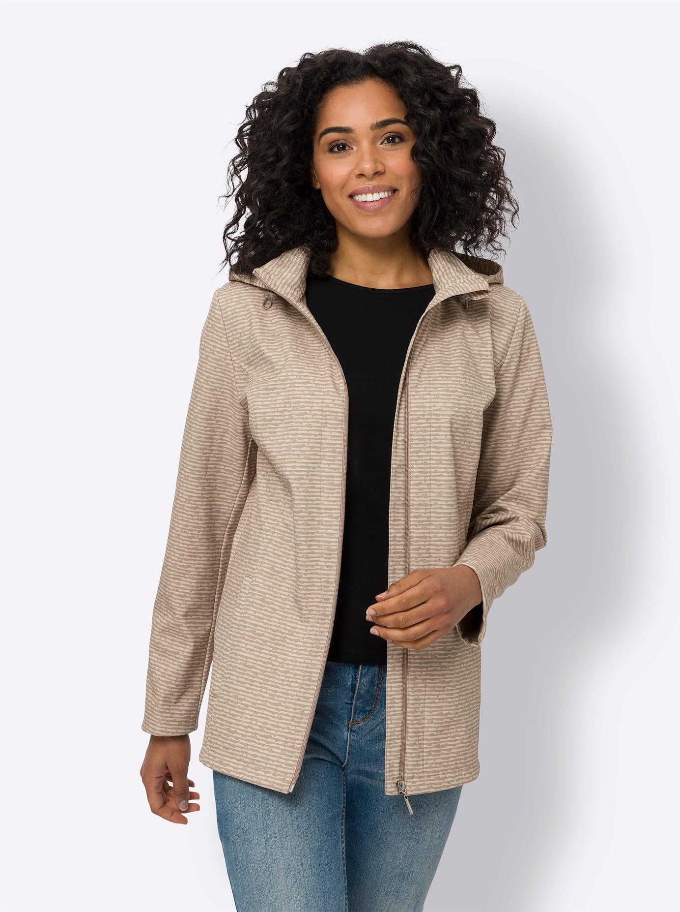 Classic Basics Softshelljacke, mit Kapuze günstig online kaufen