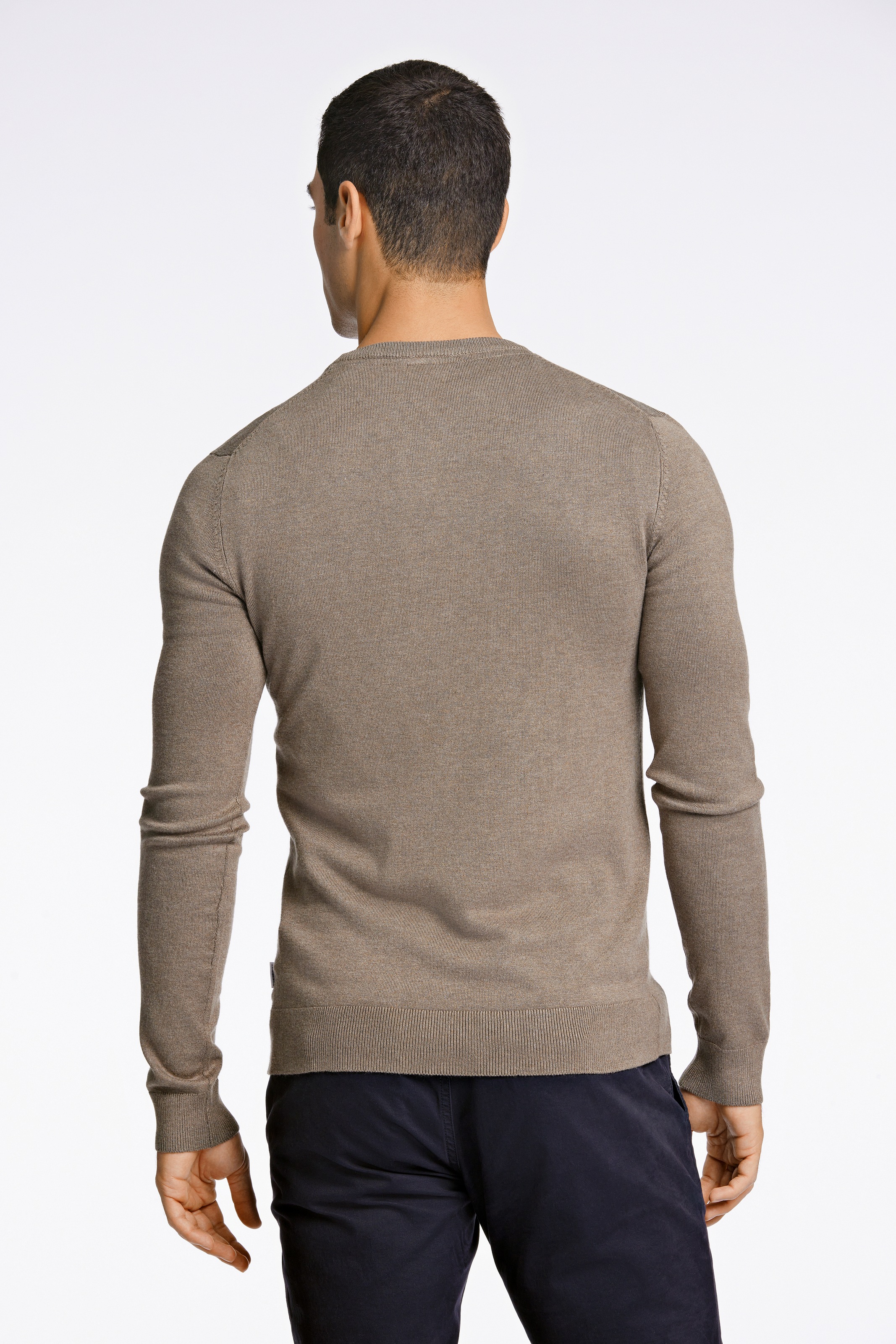 LINDBERGH Strickpullover, mit Logo-Stickerei günstig online kaufen