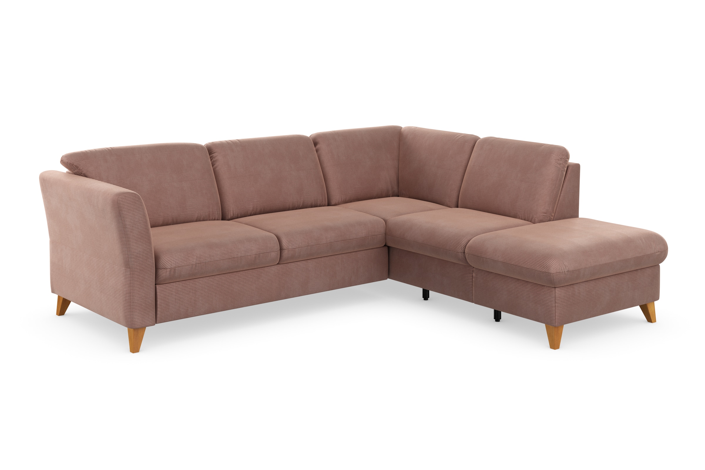 Home affaire Ecksofa »Trelleborg L-Form« wahlweise mit Bettfunktion und Bettkasten, inkl. Federkern-Polsterung