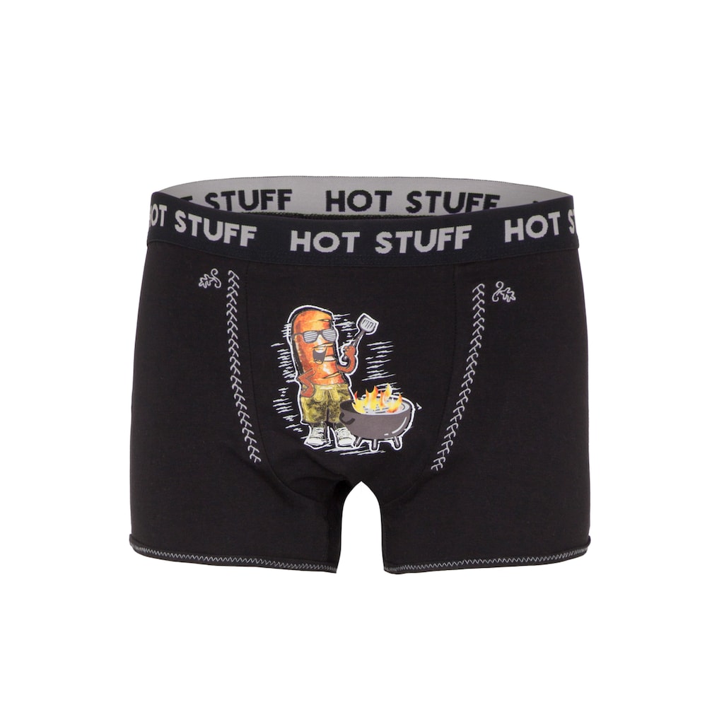 Hangowear Boxershorts »Hot Stuff« Herren mit coolen Print