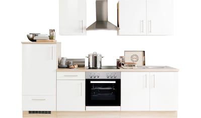 Menke Küchen Küchenzeile »Premium«, Küchenzeile mit E-Geräten, Breite 270 cm kaufen
