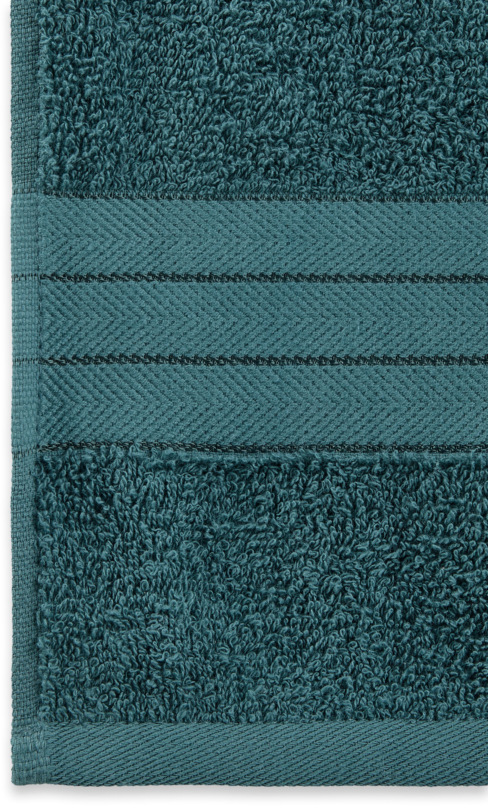 good morning Handtuch Set »Uni«, (Set, 8 St., 2 Badetücher-2 Handtücher-2 Gästetücher-2 Waschhandschuhe), Baumwolle, Walkfrottee, Bordüre, 500 GSM,Einfarbig, ohne Aufhängung
