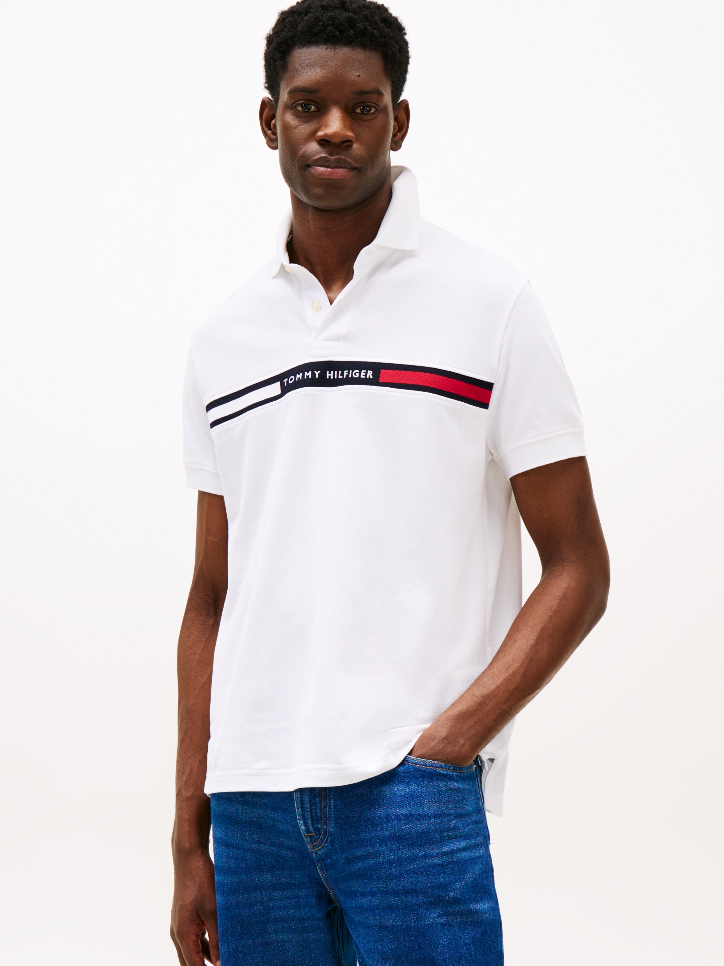 Tommy Hilfiger Poloshirt »HILFIGER CHEST INSERT REG POLO«