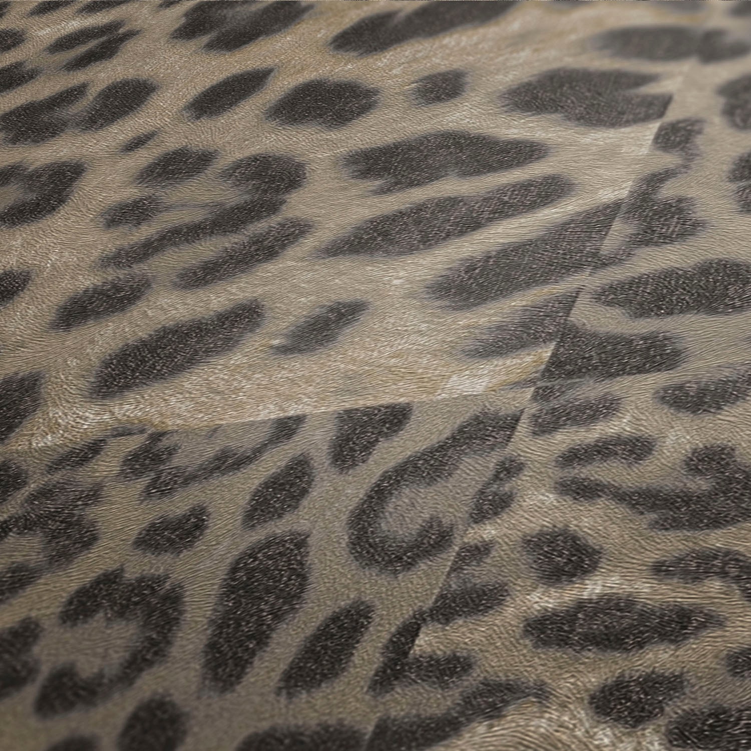 online print-gemustert, »Desert Tapete Lodge«, BAUR bestellen Vliestapete walls Leopardenmuster Fellimitat-animal living |