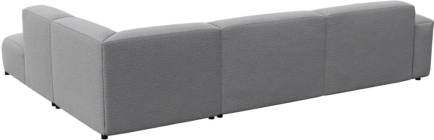 FLEXLUX Ecksofa »Lucera, super bequem durch hochwertigen Sitzaufbau mit Kaltschaum« modern & anschmiegsam, L-Form, Designsofa