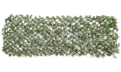 GardenDeluxe living Kunstranke »Dekozaun Spalier Japan-Ahorn Blätter«, ausziehbarer... kaufen