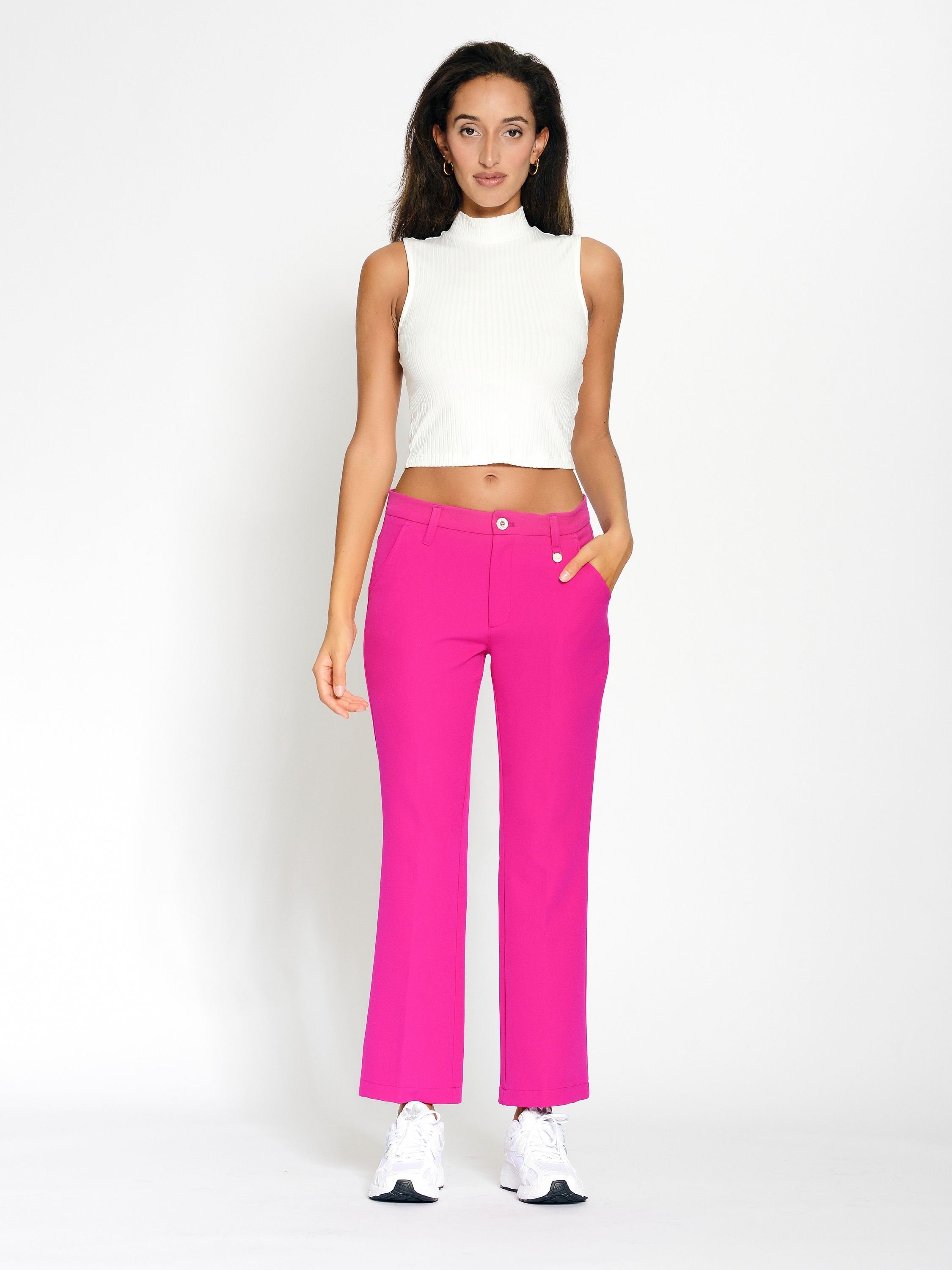 GANG Stoffhose »GANG Hosen Wide Fit 94CINZIA KICK«