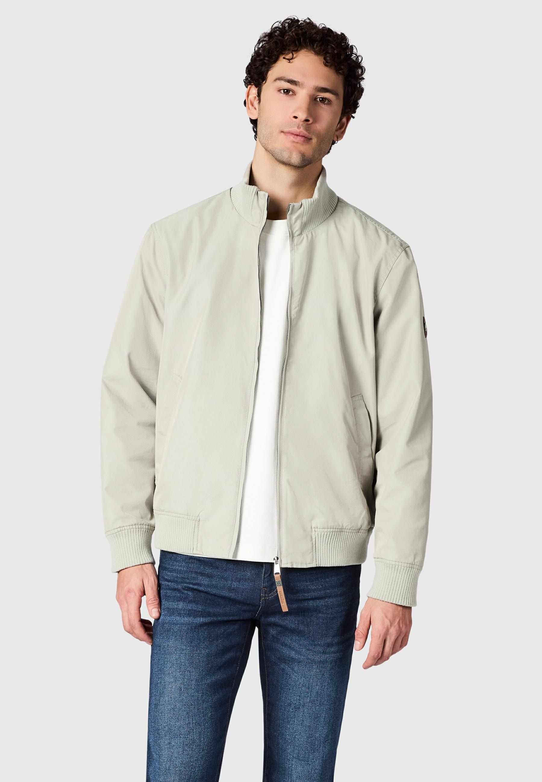 Ragwear Outdoorjacke »Crusien YOUMODO« ohne Kapuze Leichte Jacke mit elastischen Bündchen