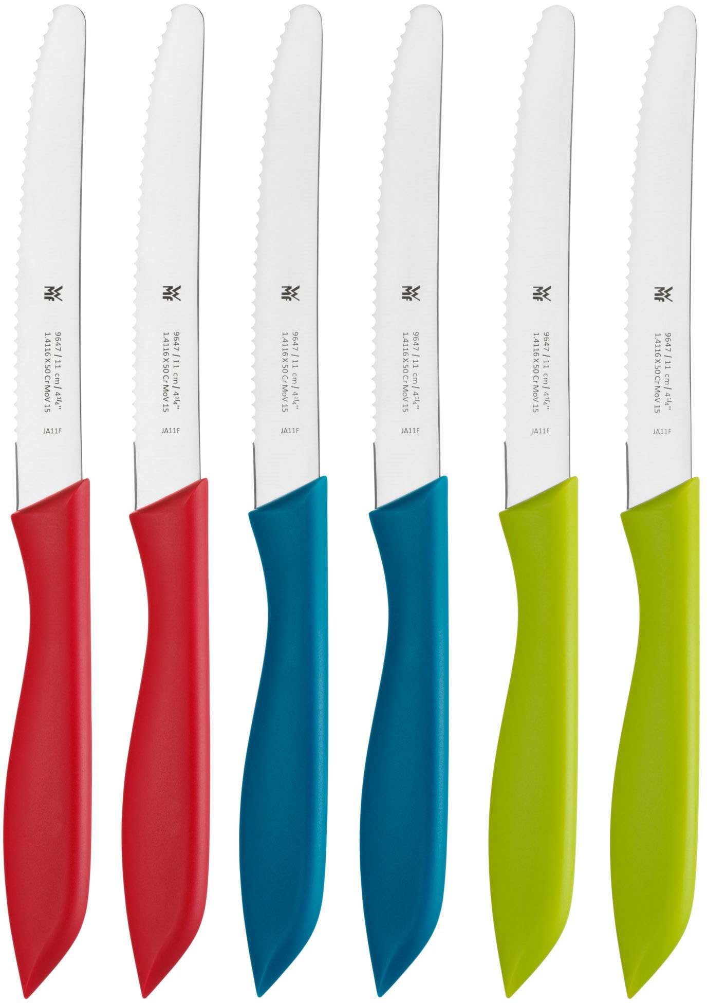 WMF Besteck-Set "Vespermesser, Klinge mit Wellenschliff aus Spezialklingens günstig online kaufen