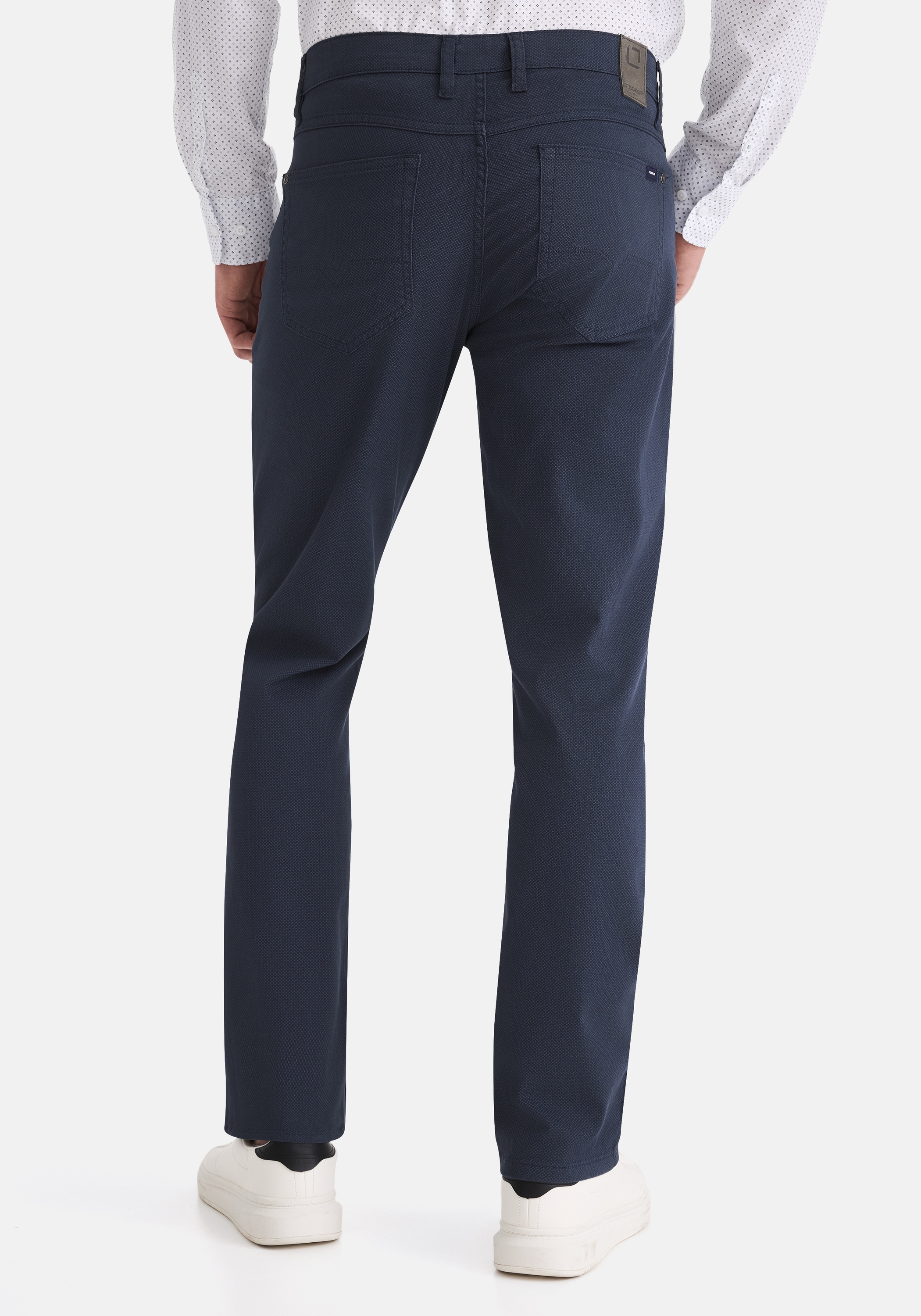 Stooker Men 5-Pocket-Jeans »Frisco Print Straight Fit«, Straight Fit Casual Clean Wash Twill Coloured Comfort Flex! für Herren