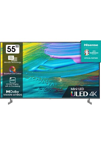 Hisense Mini-LED-Fernseher »55U6KQ« 139 cm/55 ...