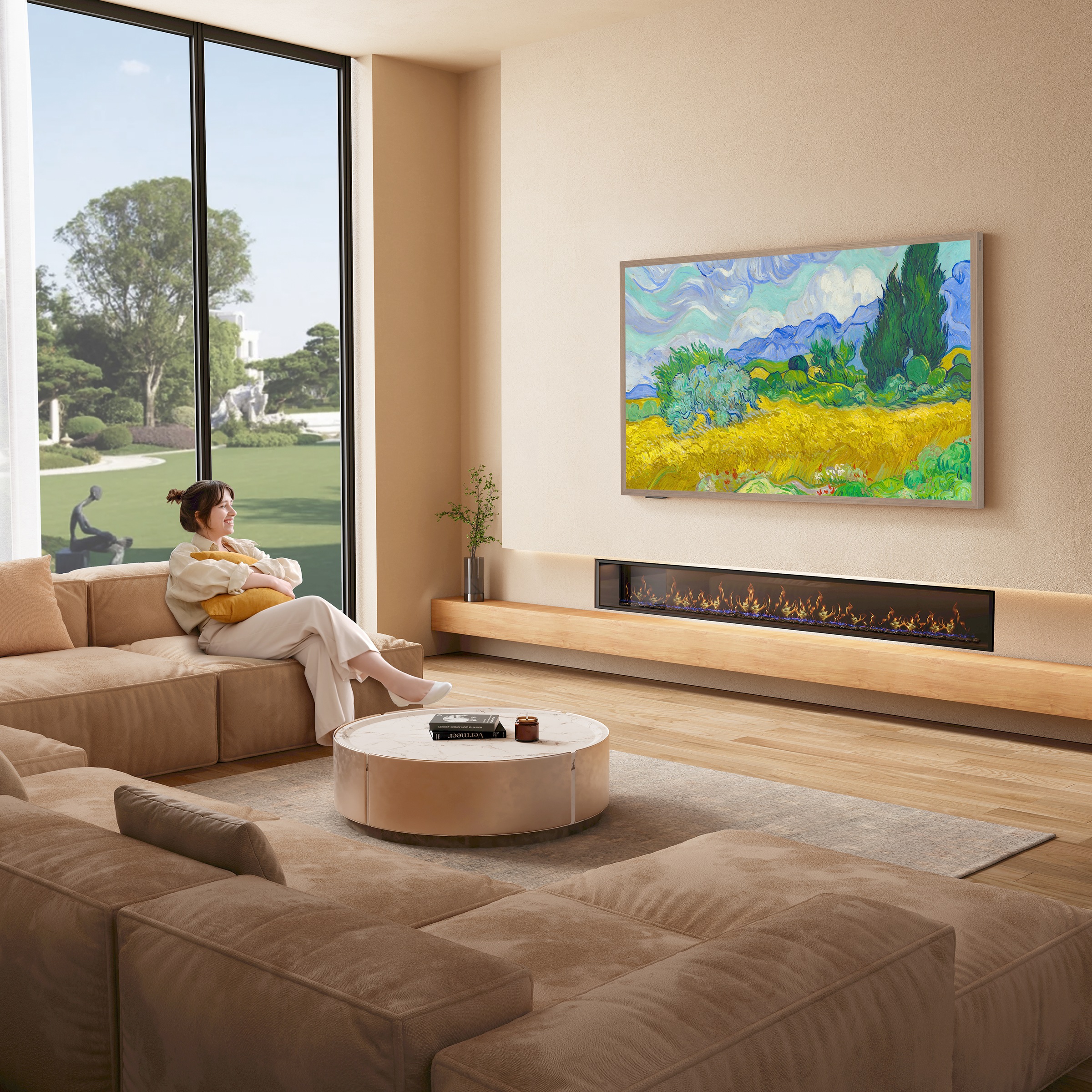 Hisense QLED-Fernseher »55S7NQ«, 4K Ultra HD, Smart-TV, 4K UHD QLED