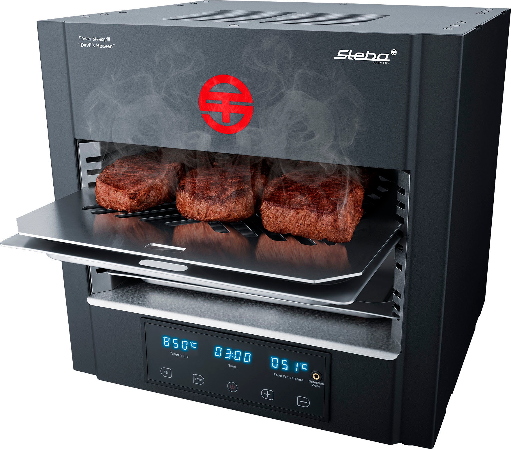 Steba Tischgrill »PS E2600 XL DEVIL’S HEAVEN«, 2600 W