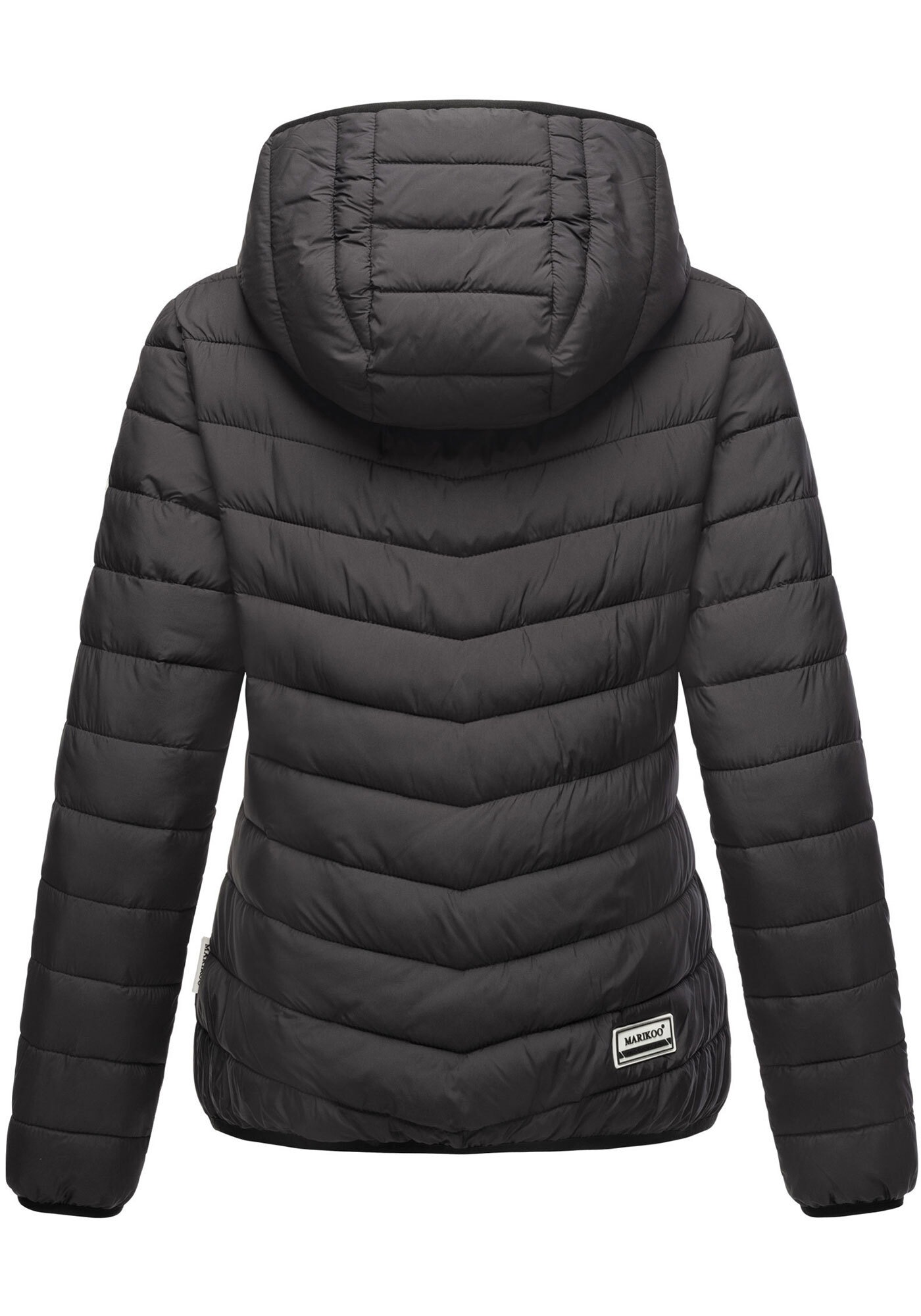 Marikoo Winterjacke »Pack mich ein«, Mit Kapuze und Beutel zum Verstauen der Jacke