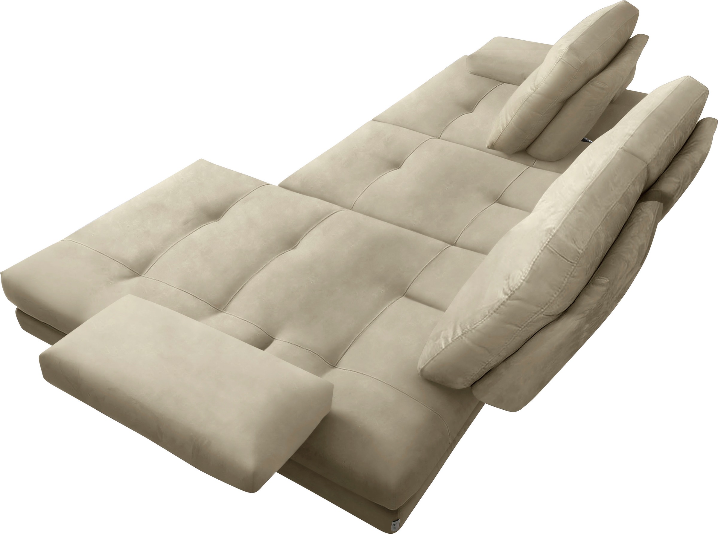 CALIA ITALIA Ecksofa "Toby Wing, B/T: 288/153 cm, Designsofa mit hohem Sitz günstig online kaufen
