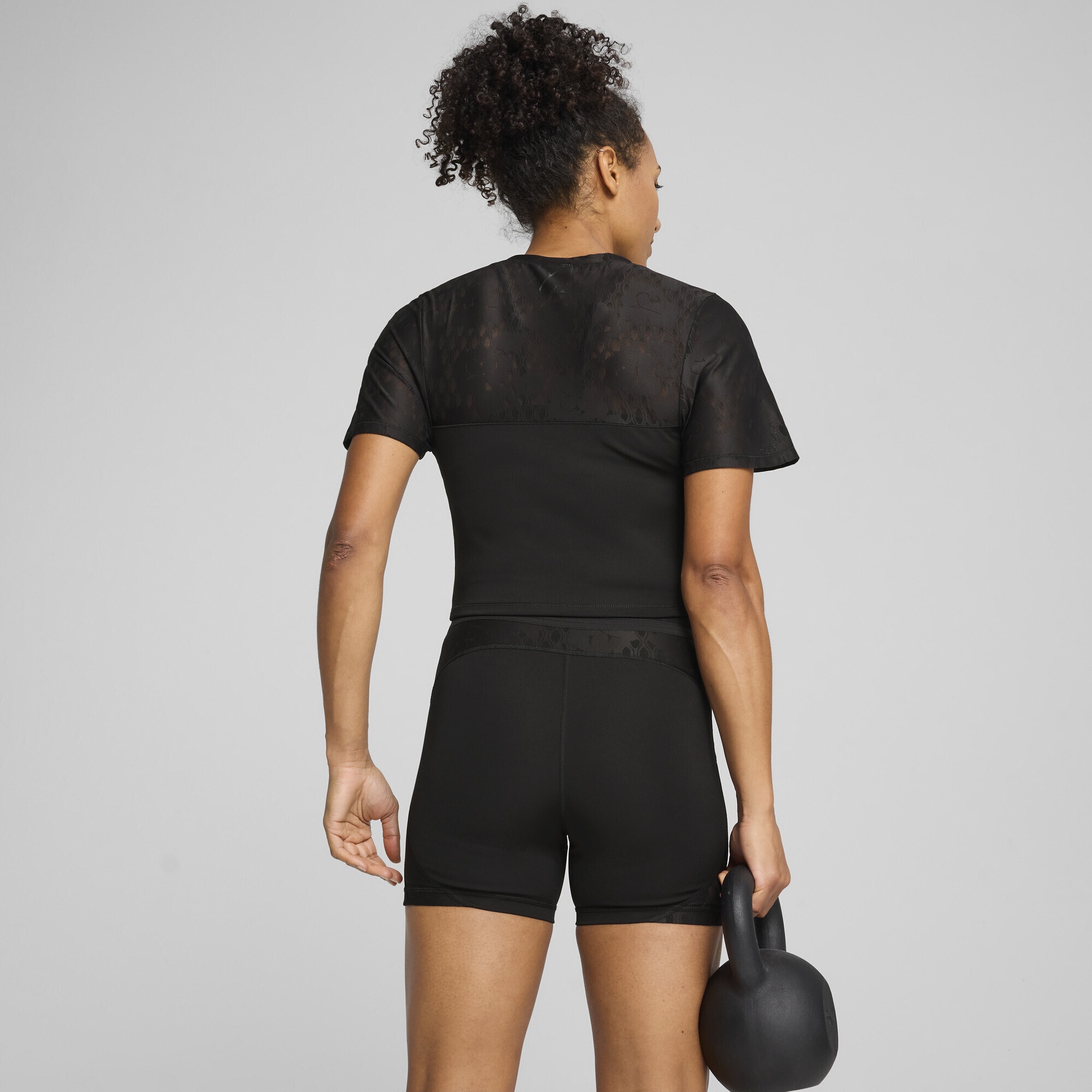 PUMA Trainingsshirt »LACE Crop Top Damen«
