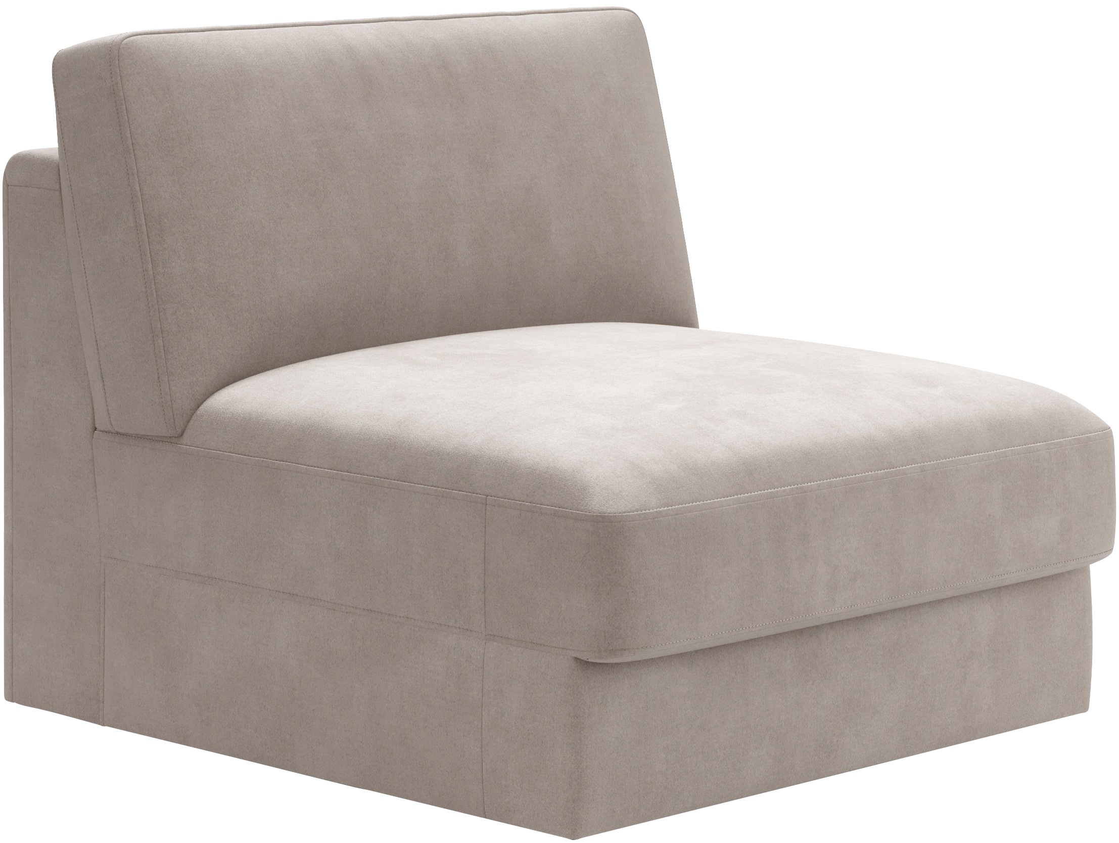 Home affaire Sofa-Mittelelement "Innovid" Modernes Modul-Polsterprogramm günstig online kaufen