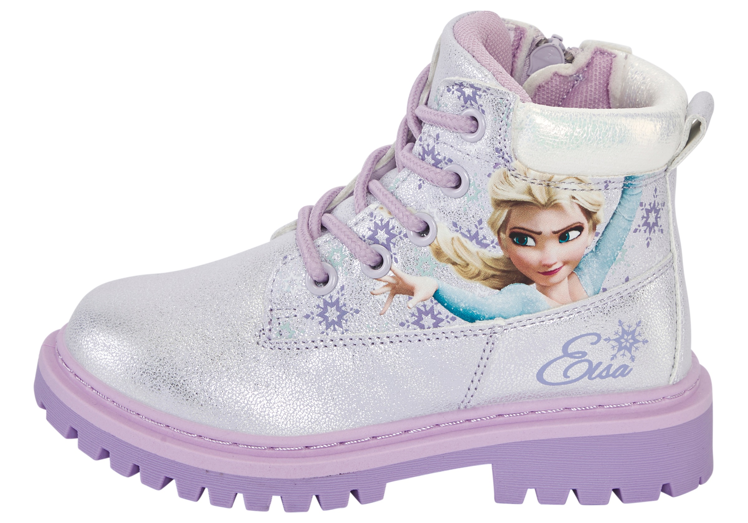 Disney Schnürboots "FROZEN" Winterschuhe, Winterboots, Schnürstiefel, Winte günstig online kaufen