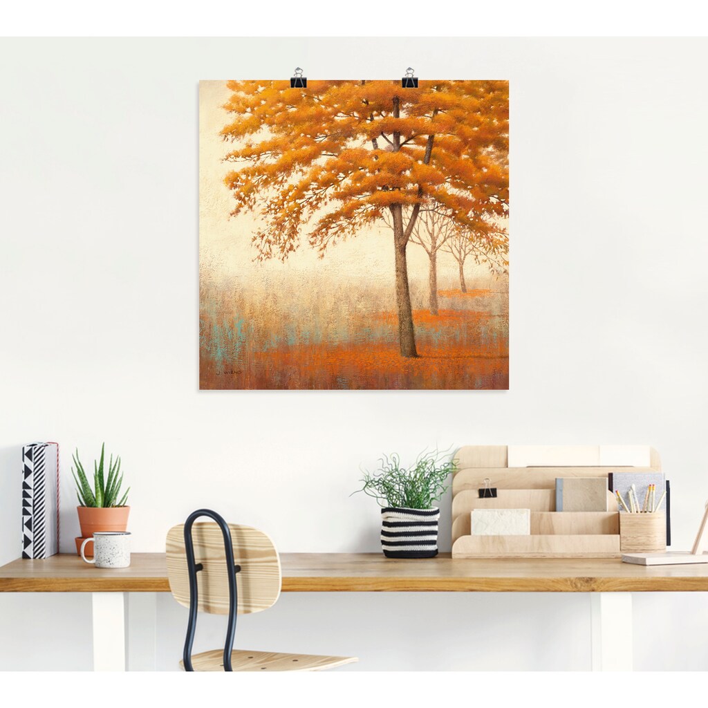 Artland Wandbild »Herbst Baum I«, Bäume, (1 St.)