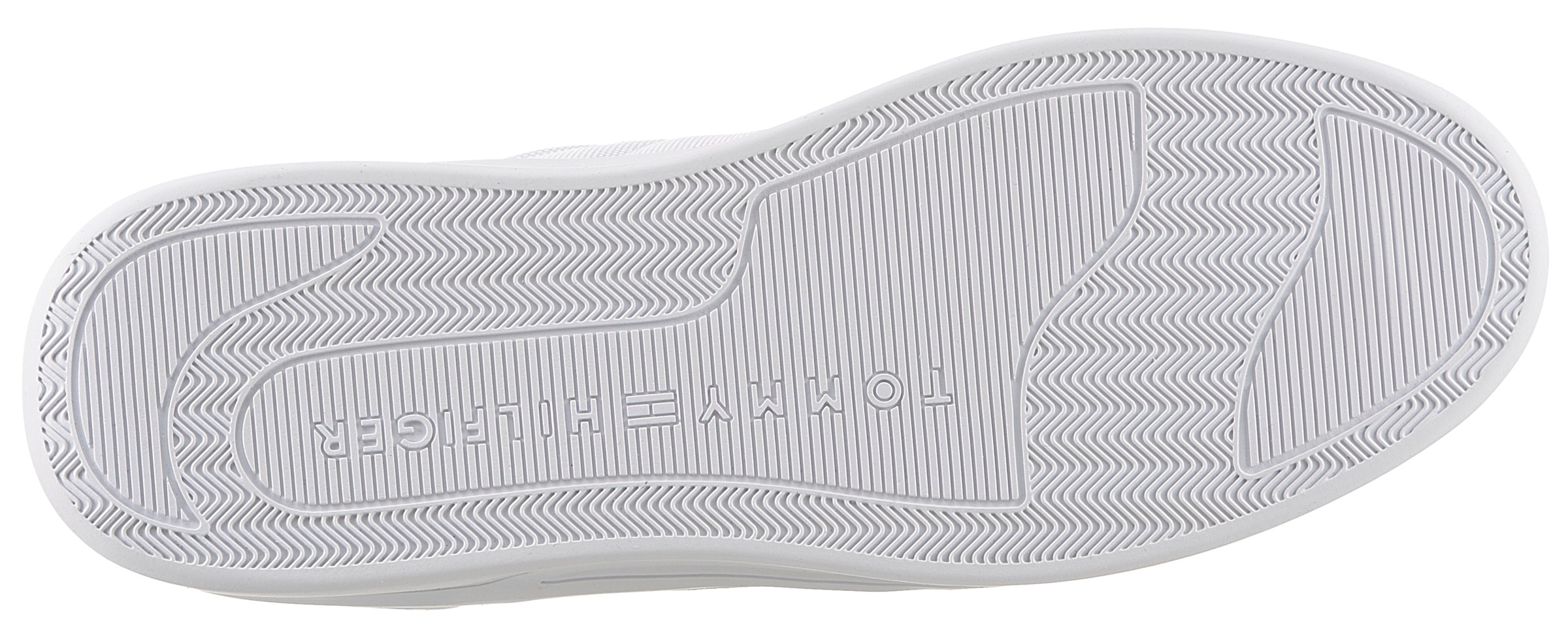 Tommy Hilfiger Plateausneaker »BASKET SNEAKER WITH WEBBING«, mit seitlichem Logo