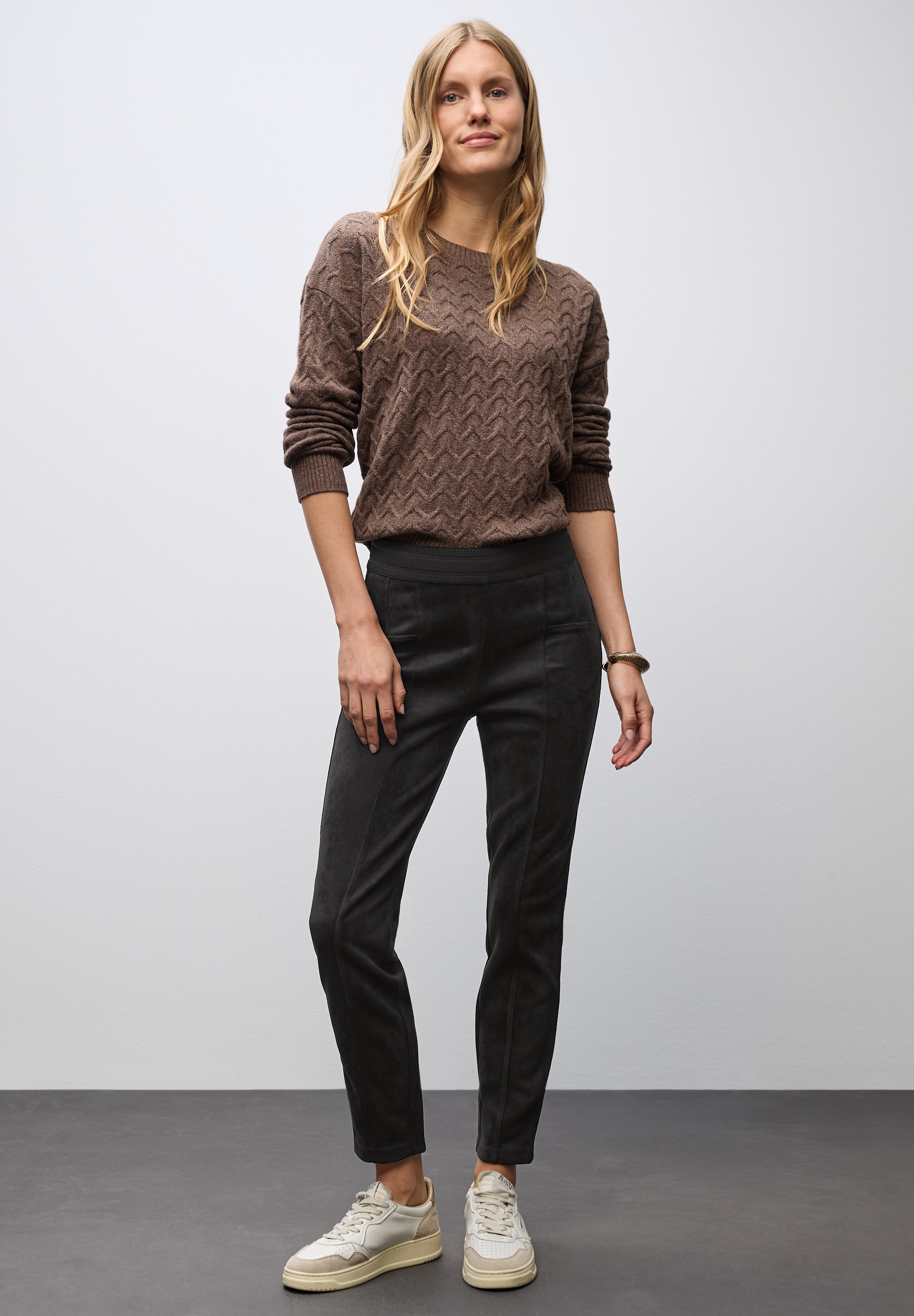 STREET ONE Stoffhose »Style Hope«, mit elastischem Bund